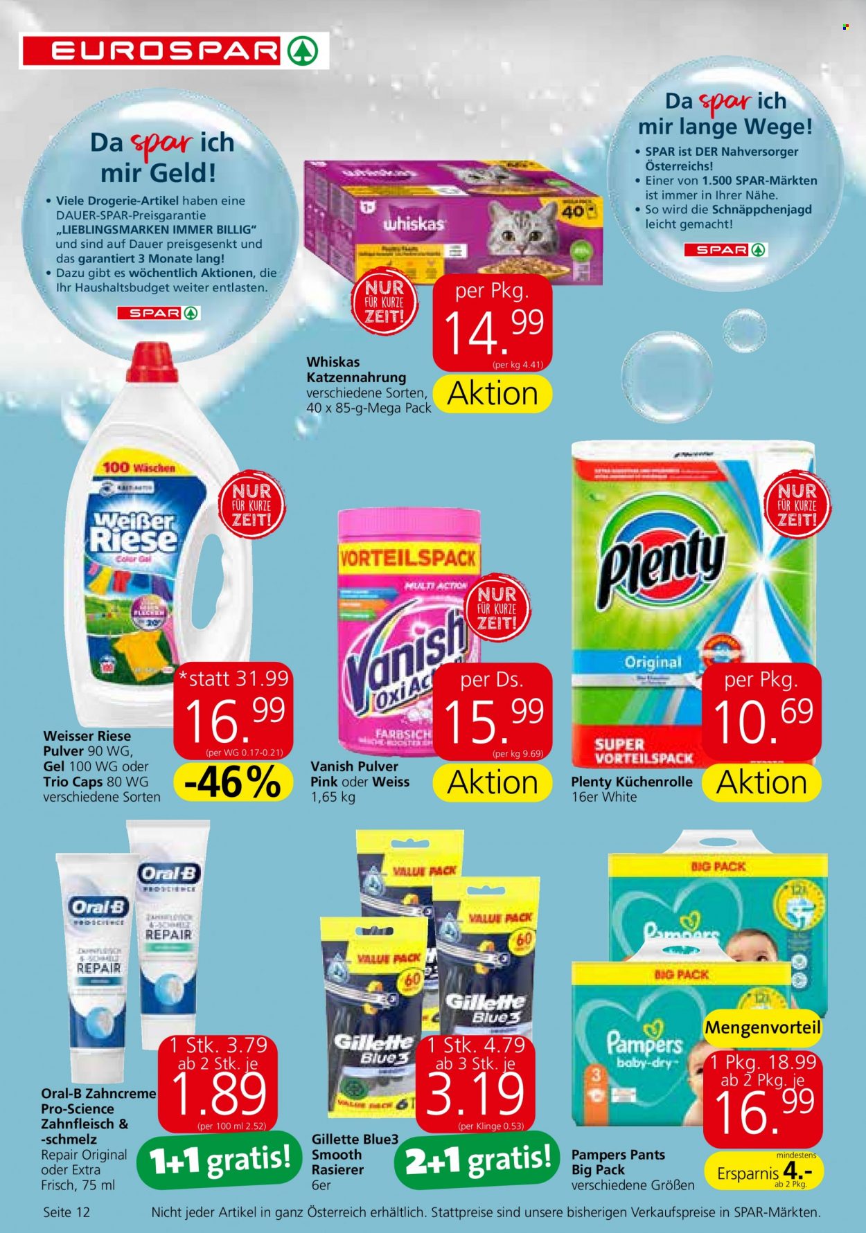Angebote EUROSPAR - 7.6.2023 - 21.6.2023. Seite 12
