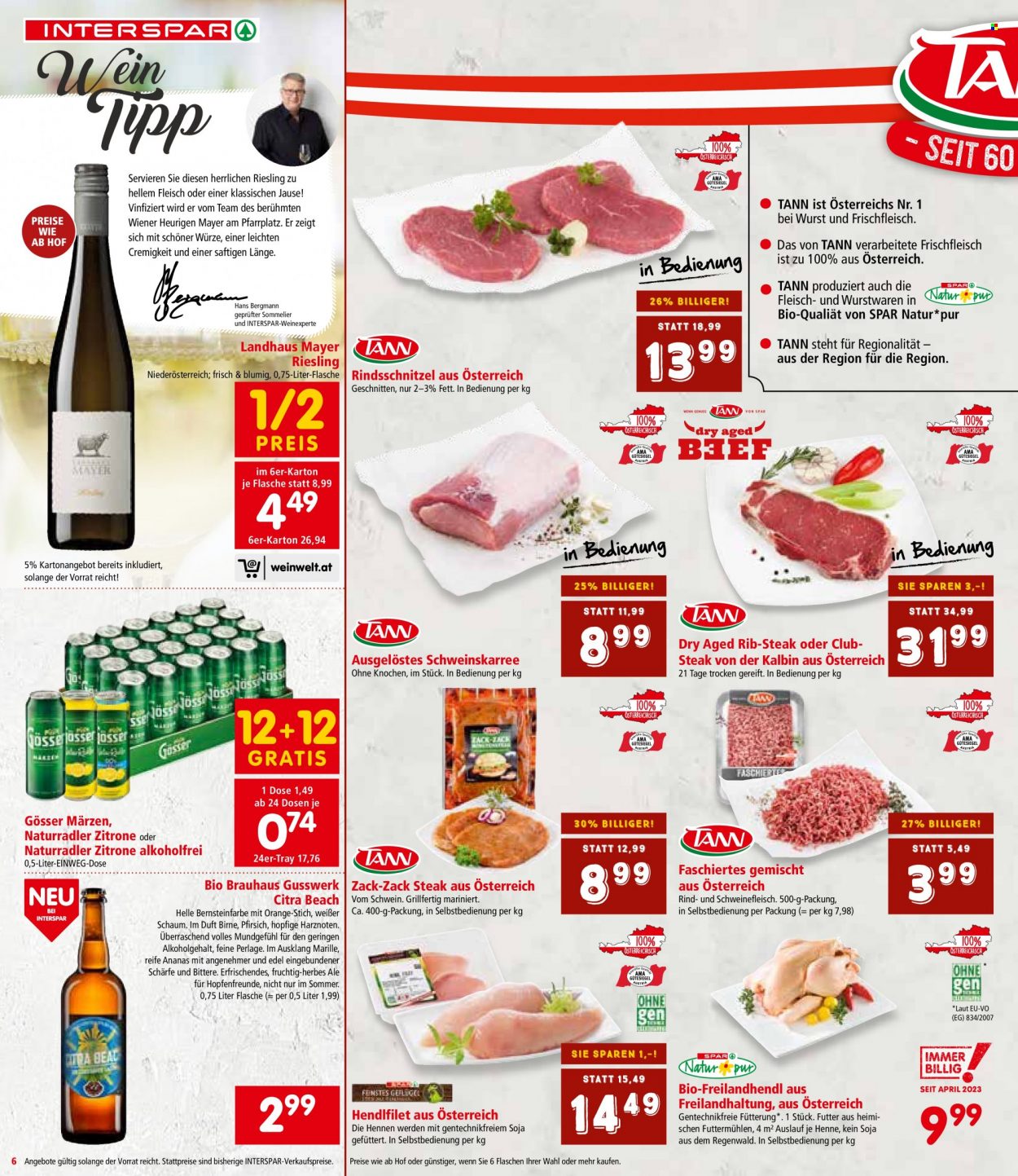 Angebote INTERSPAR - 7.6.2023 - 21.6.2023. Seite 6