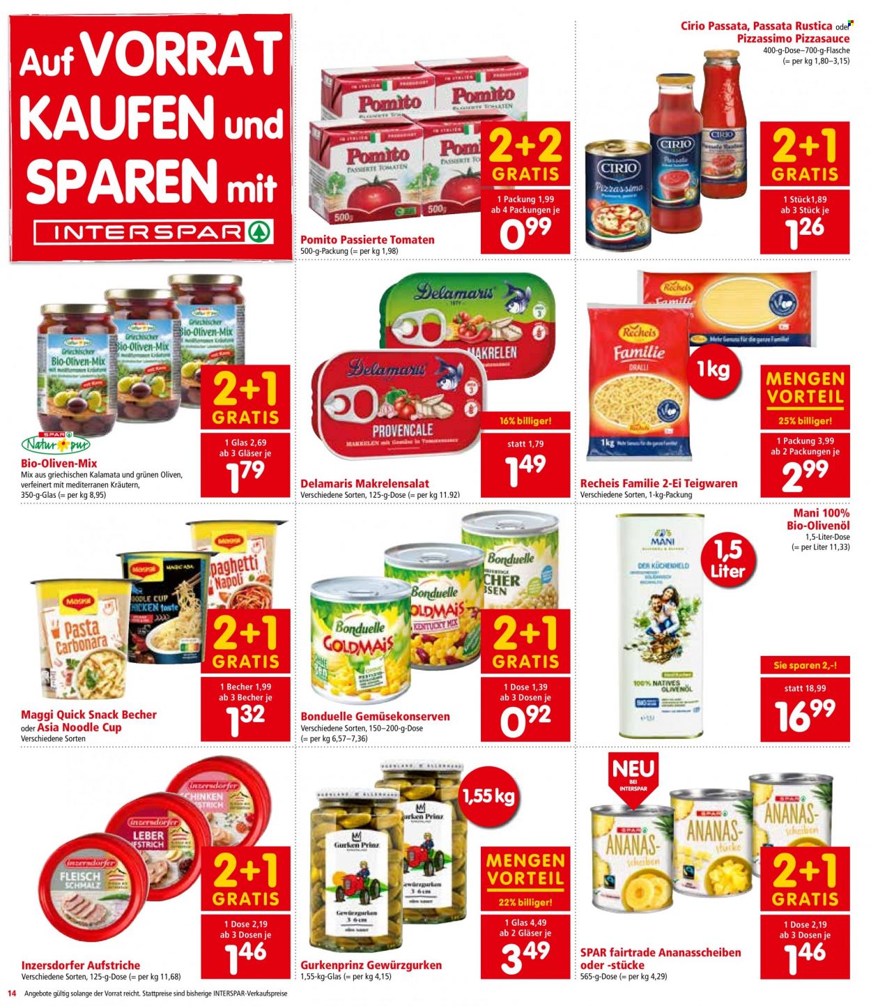 Angebote INTERSPAR - 7.6.2023 - 21.6.2023. Seite 14
