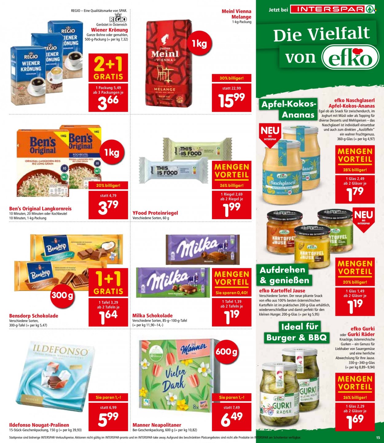 Angebote INTERSPAR - 7.6.2023 - 21.6.2023. Seite 15