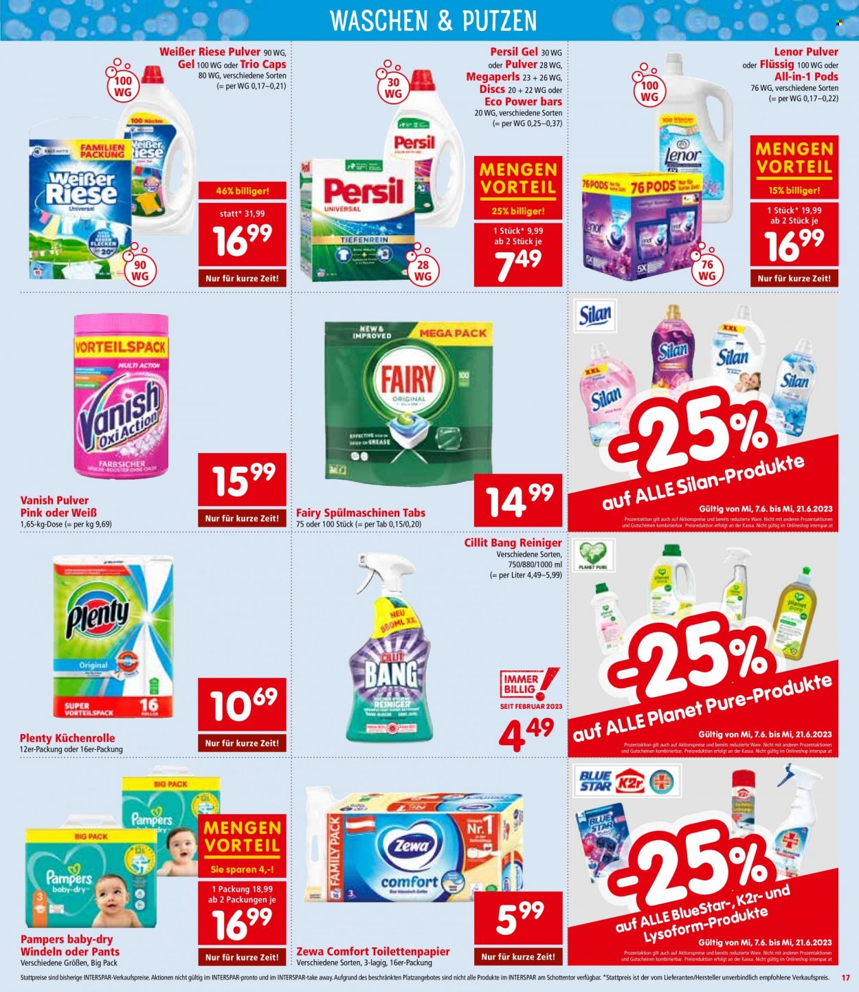 Angebote INTERSPAR - 7.6.2023 - 21.6.2023. Seite 17