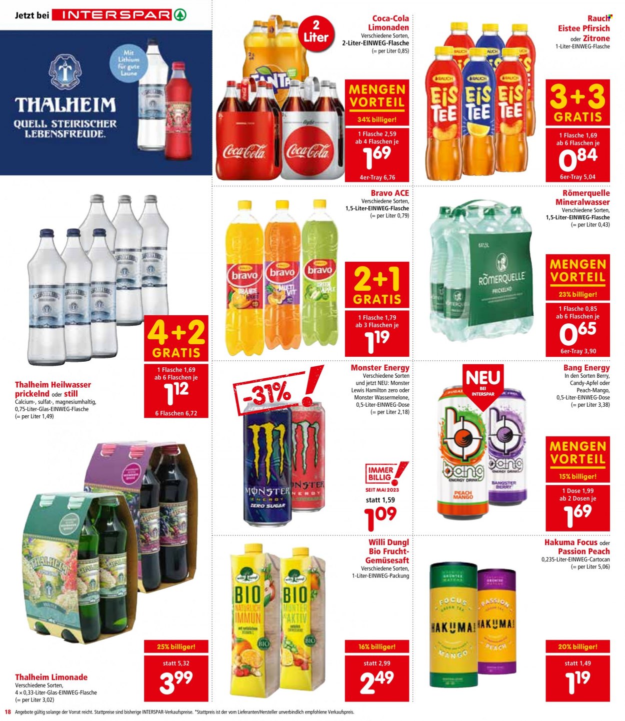 Angebote INTERSPAR - 7.6.2023 - 21.6.2023. Seite 18
