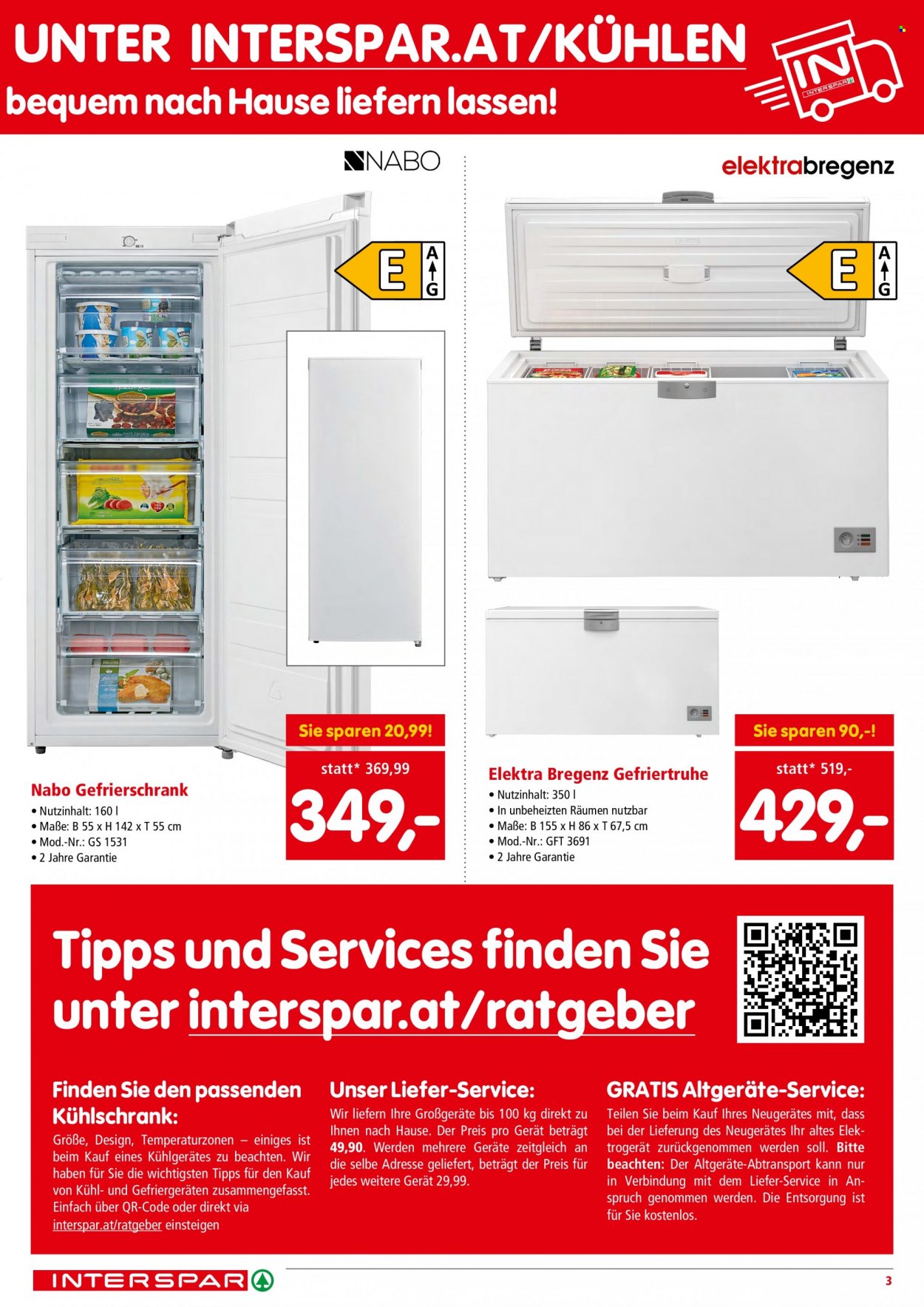 Angebote INTERSPAR - 7.6.2023 - 27.9.2023. Seite 3