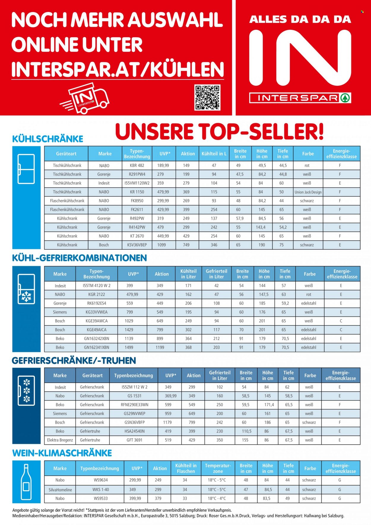 Angebote INTERSPAR - 7.6.2023 - 27.9.2023. Seite 4