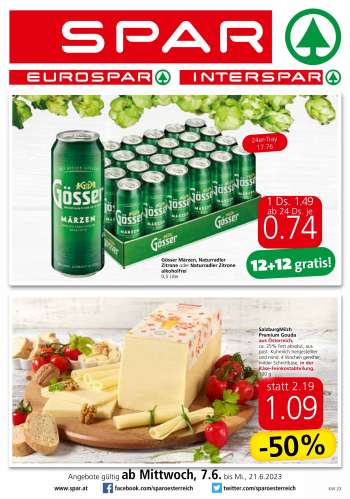 Angebote INTERSPAR - 7.6.2023 - 21.6.2023.
