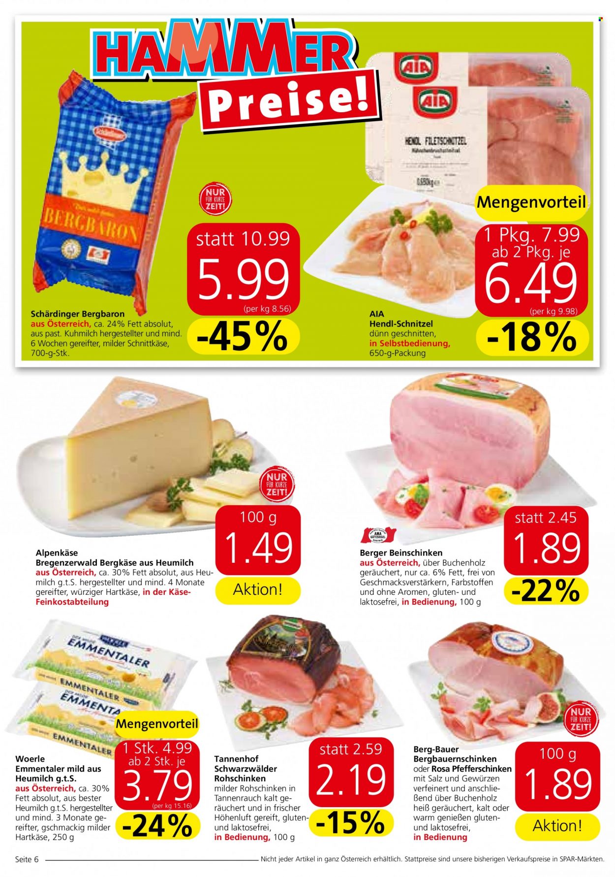 Angebote INTERSPAR - 7.6.2023 - 21.6.2023. Seite 6