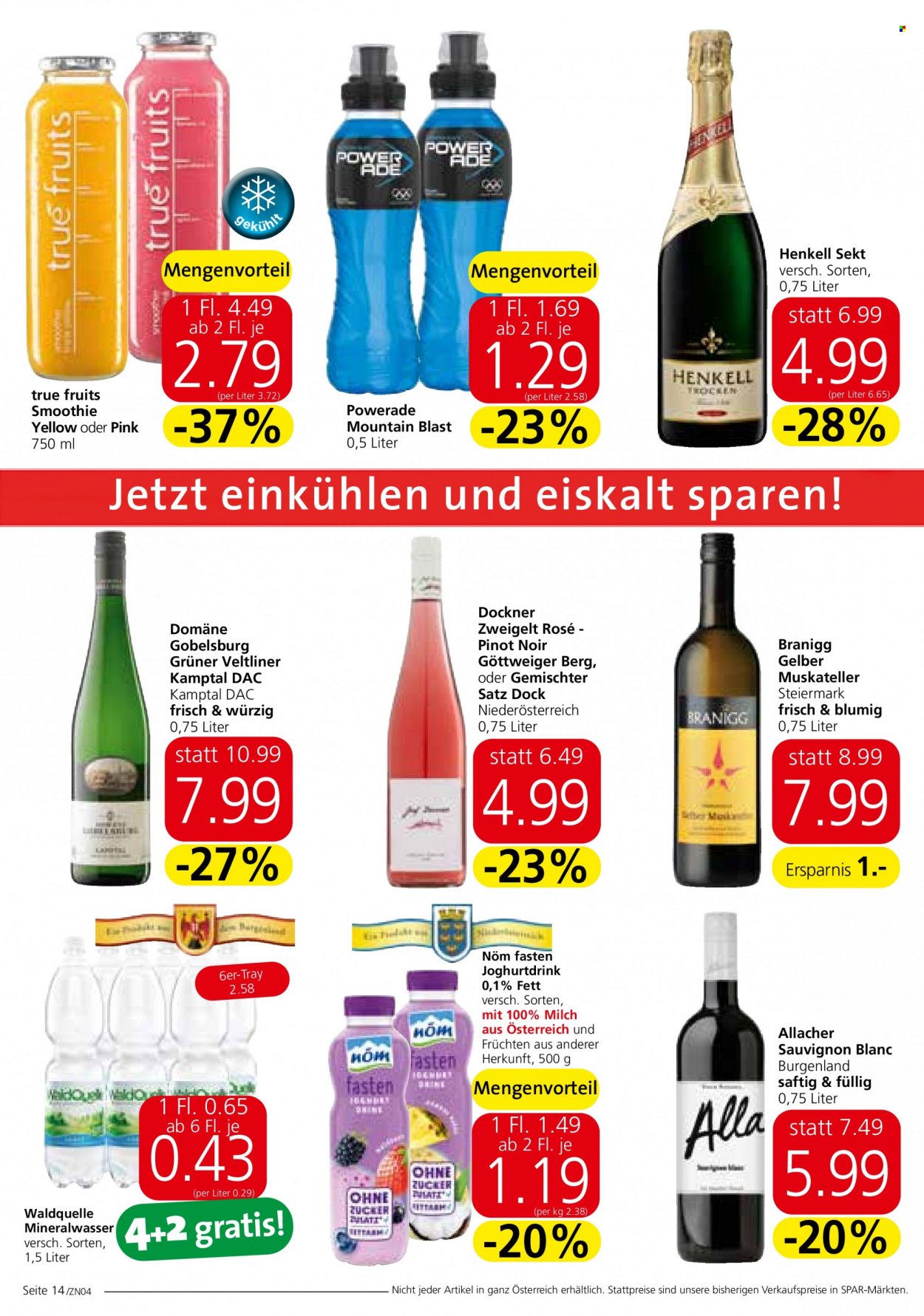 Angebote INTERSPAR - 7.6.2023 - 21.6.2023. Seite 14