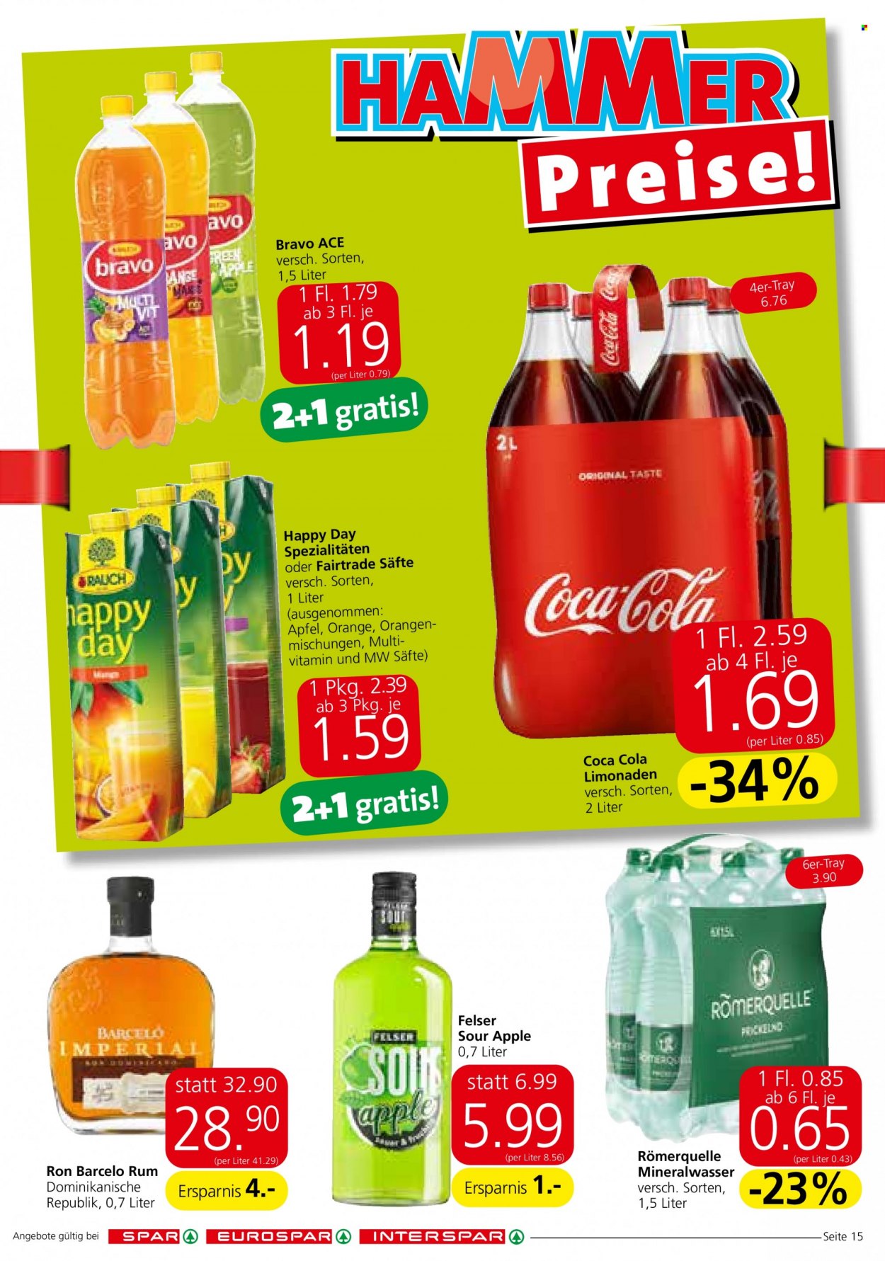 Angebote INTERSPAR - 7.6.2023 - 21.6.2023. Seite 15
