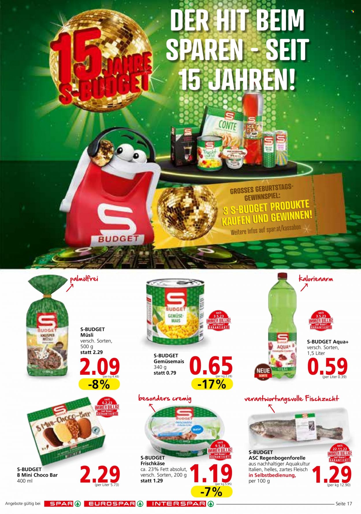 Angebote INTERSPAR - 7.6.2023 - 21.6.2023. Seite 17
