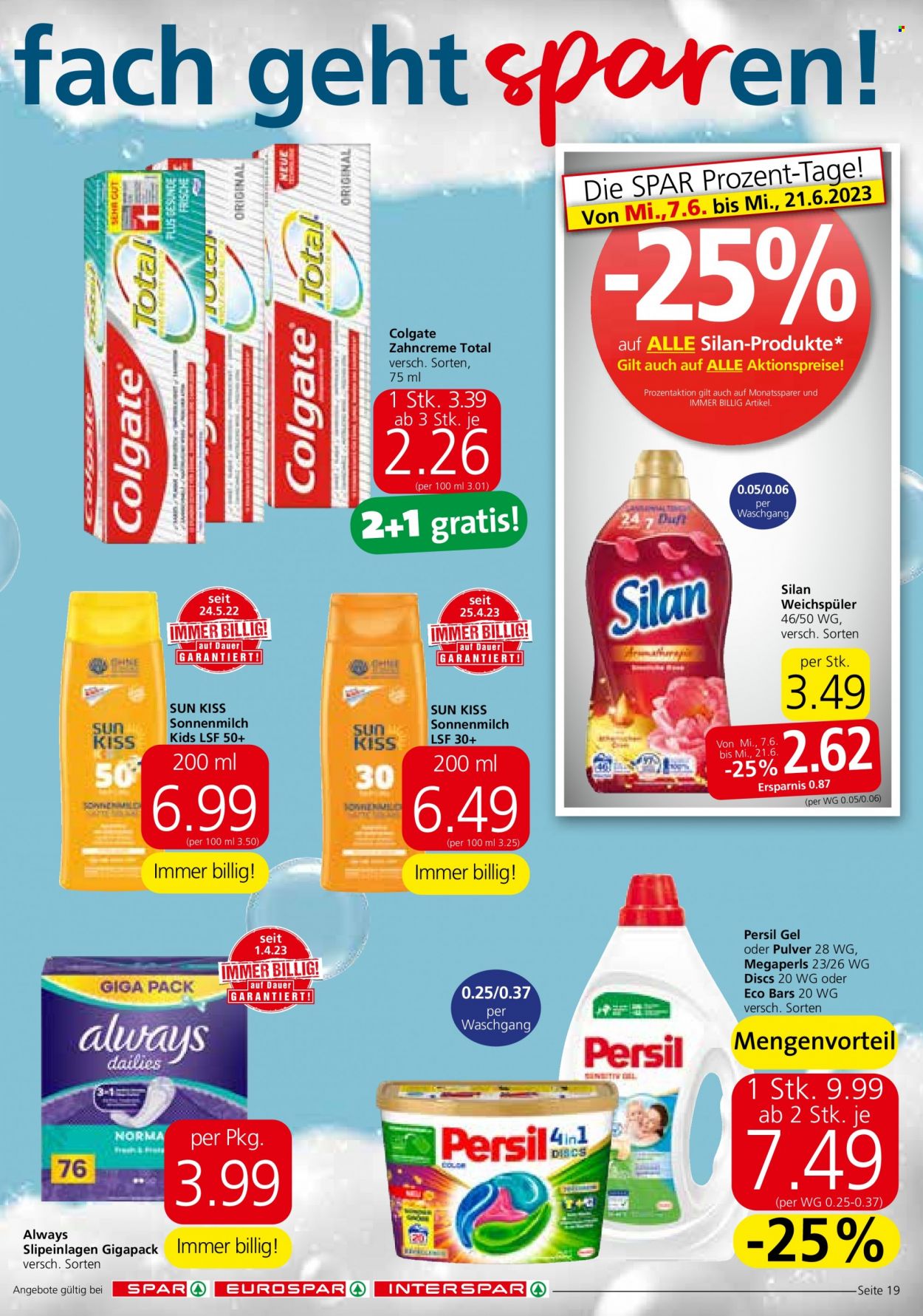 Angebote INTERSPAR - 7.6.2023 - 21.6.2023. Seite 19