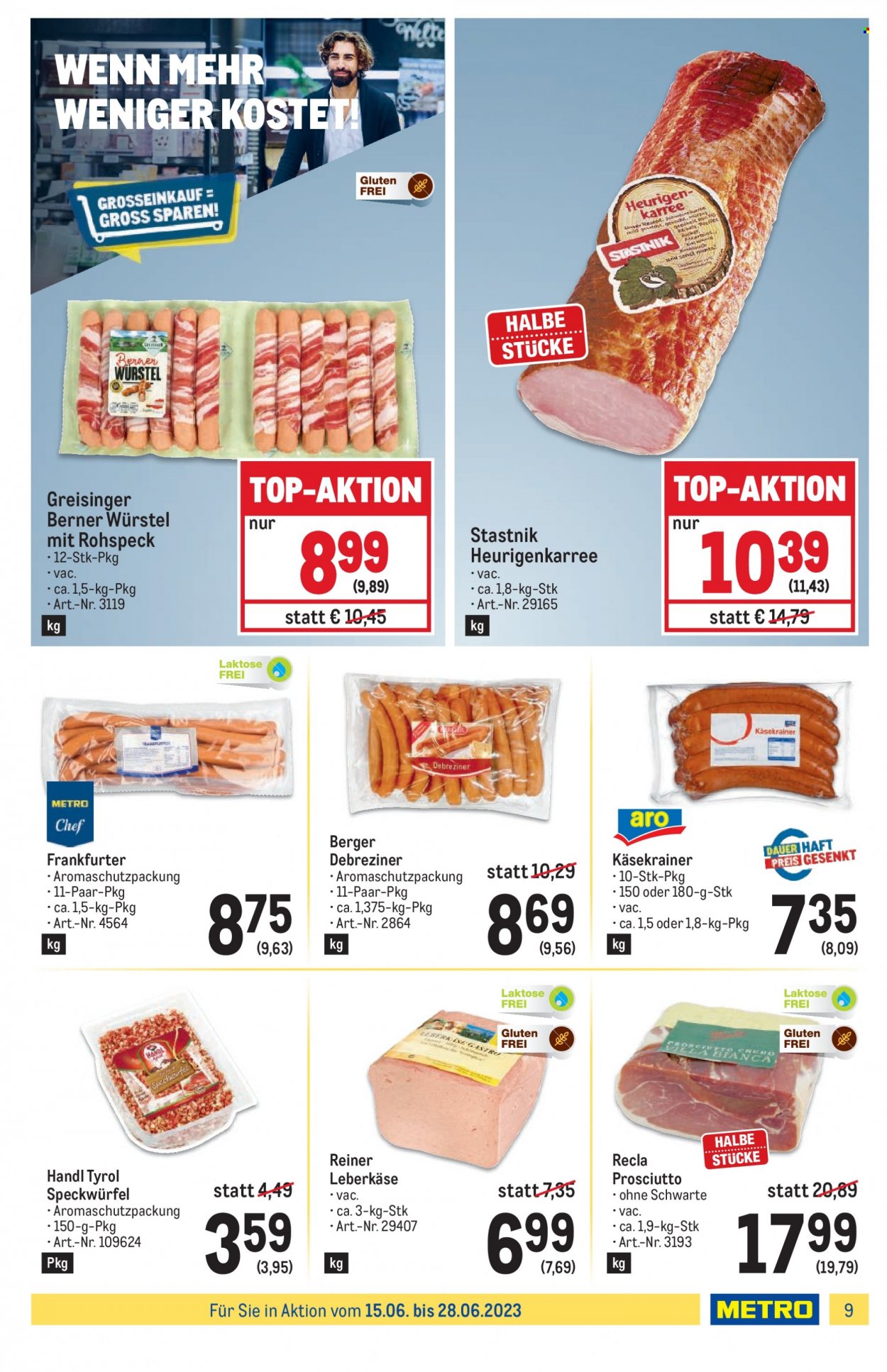 Angebote Metro - 15.6.2023 - 28.6.2023. Seite 9