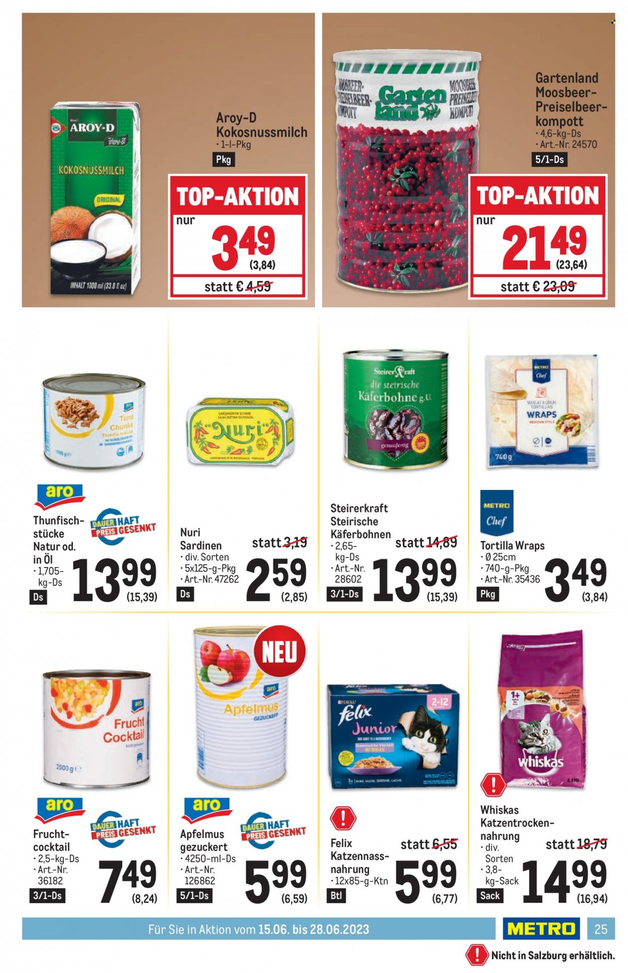 Angebote Metro - 15.6.2023 - 28.6.2023. Seite 25