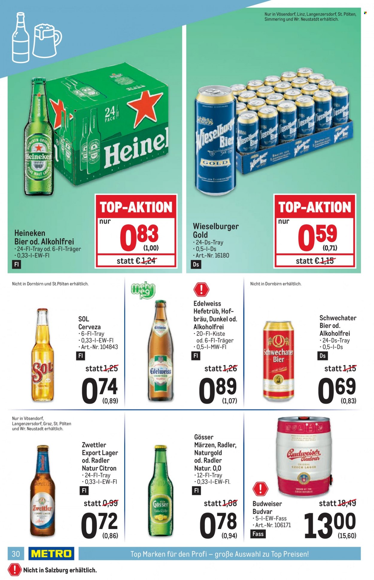 Angebote Metro - 15.6.2023 - 28.6.2023. Seite 30