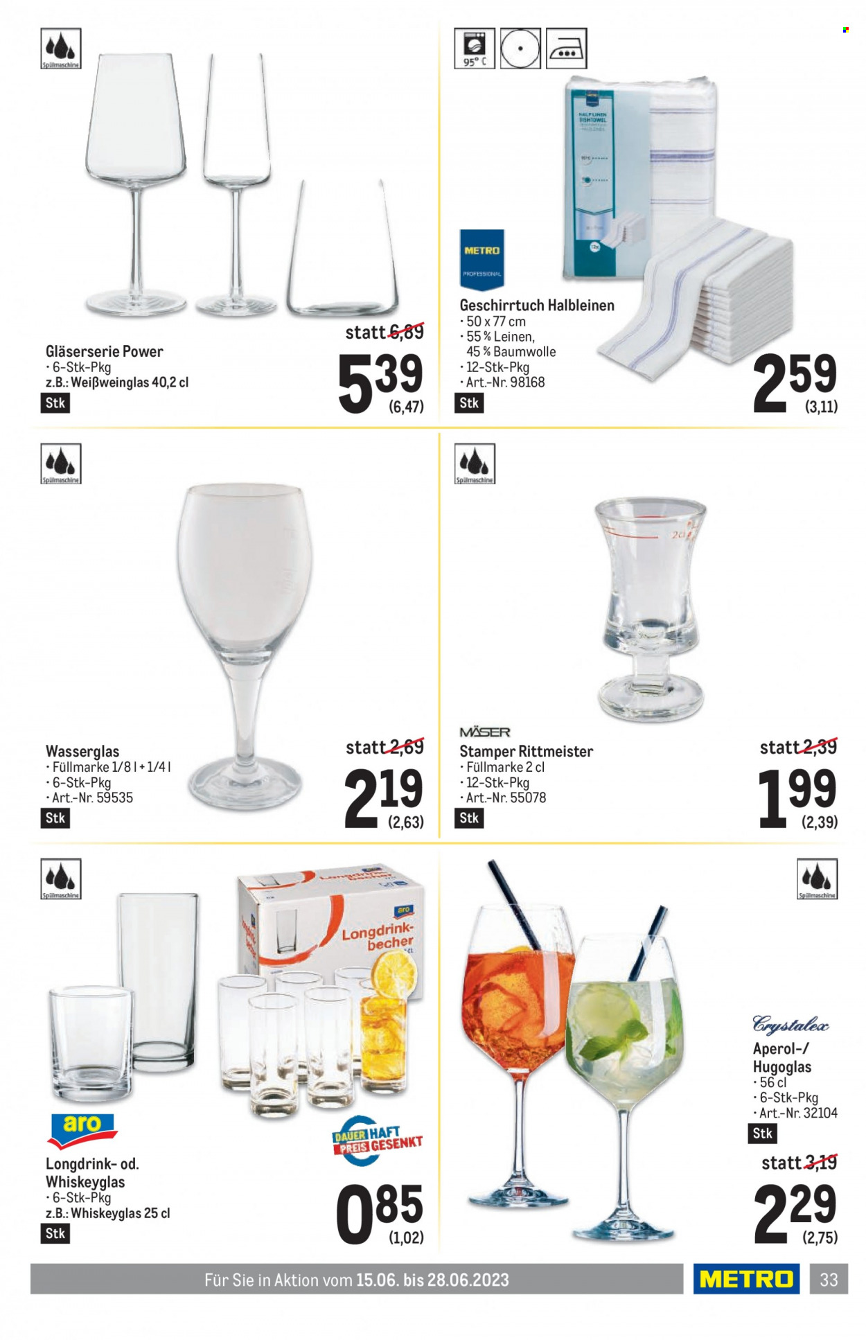 Angebote Metro - 15.6.2023 - 28.6.2023. Seite 33