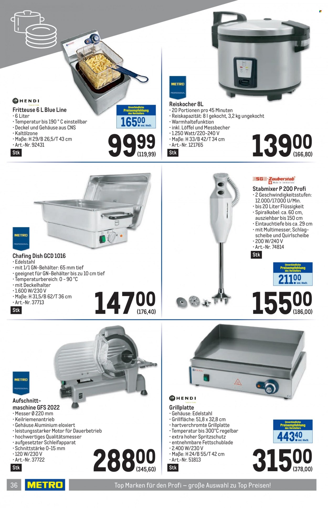 Angebote Metro - 15.6.2023 - 28.6.2023. Seite 36