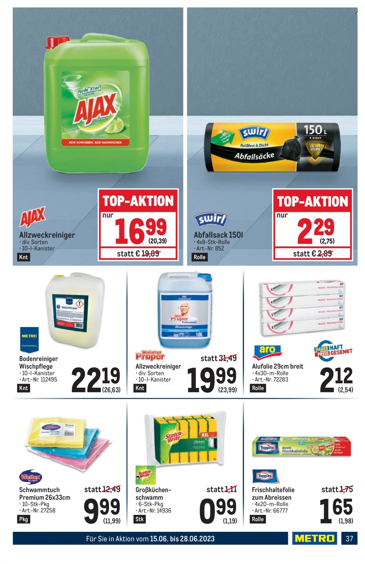 Angebote Metro - 15.6.2023 - 28.6.2023. Seite 37