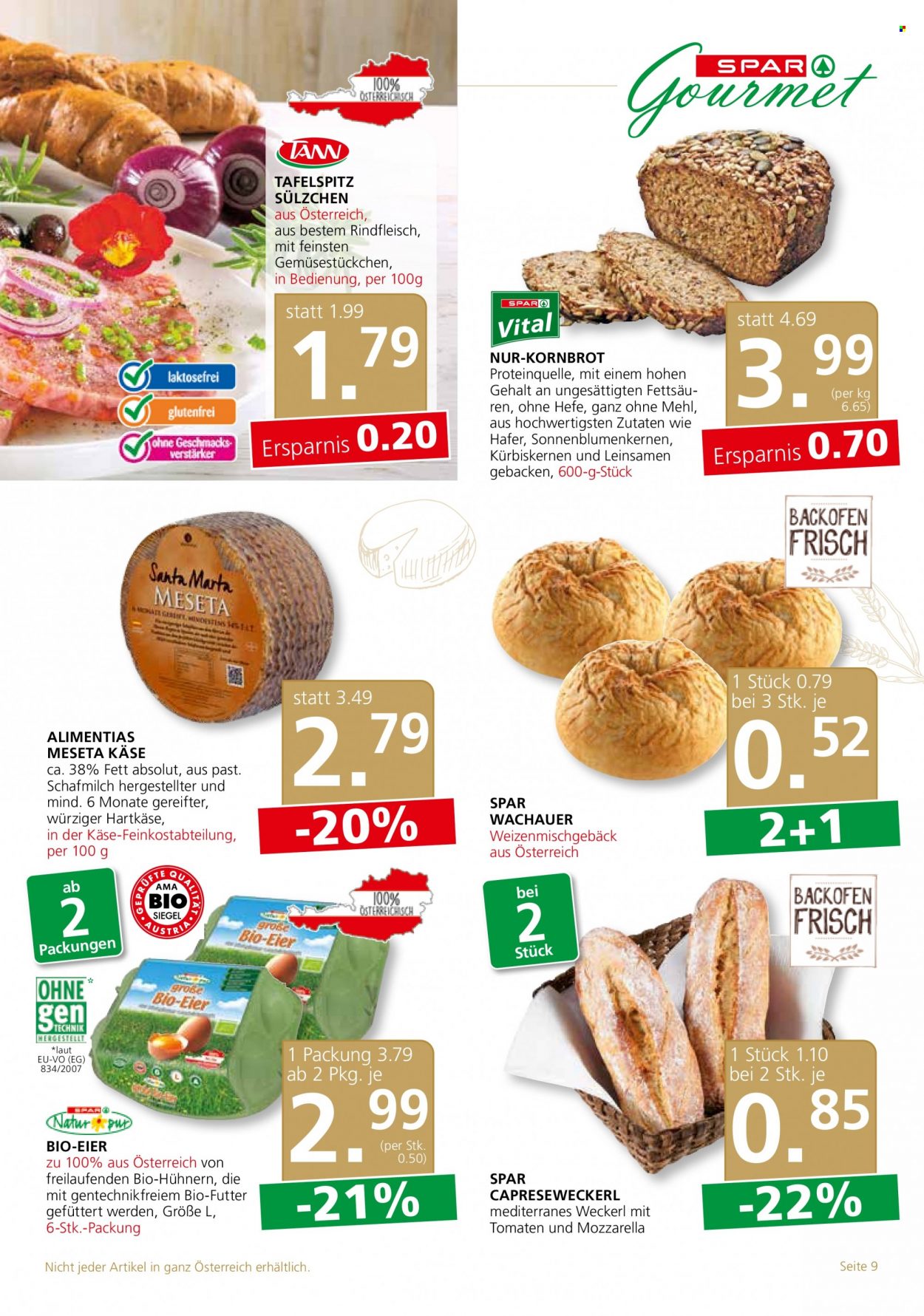 Angebote SPAR - 7.6.2023 - 21.6.2023. Seite 9