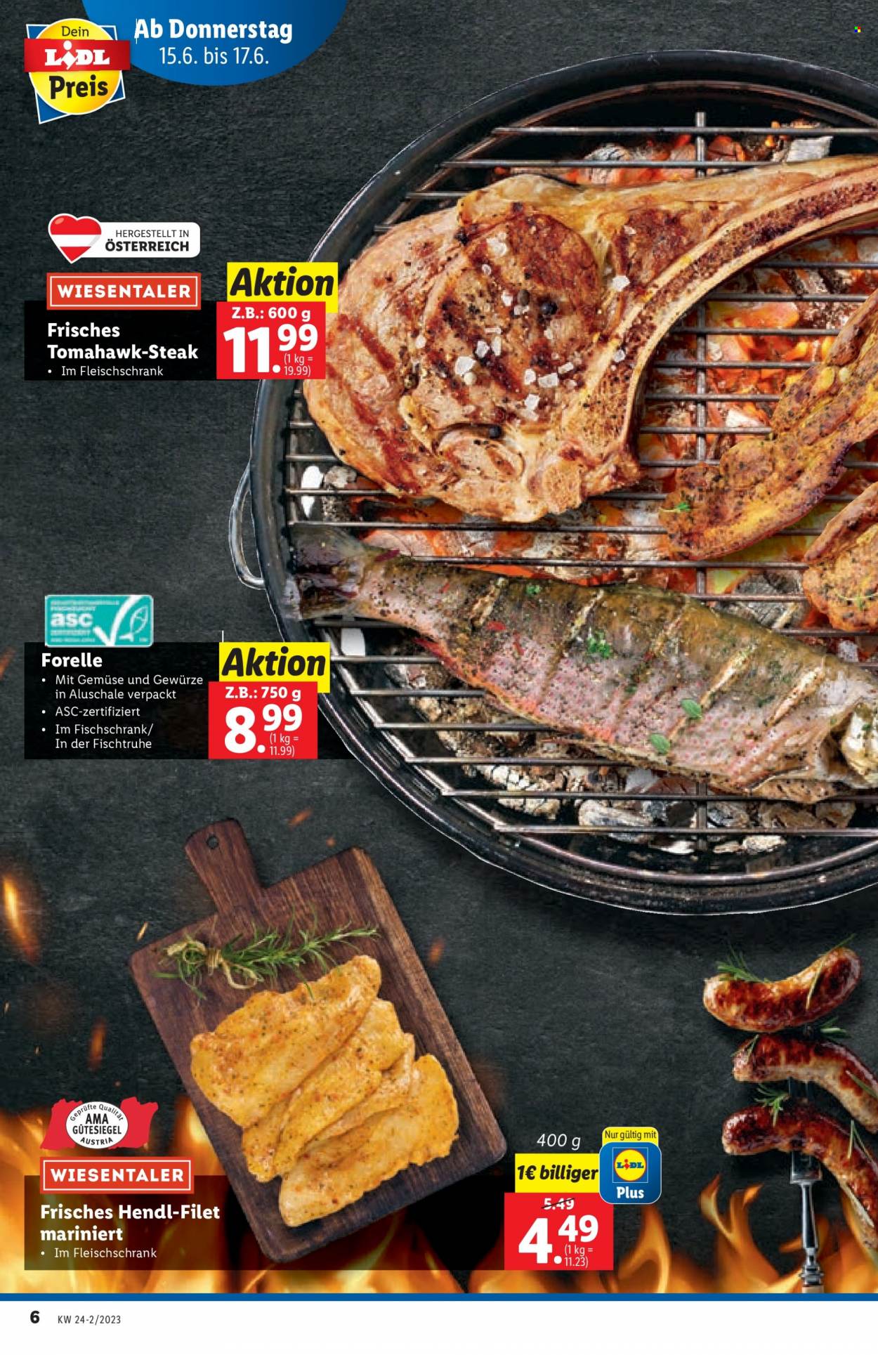 Angebote Lidl - 15.6.2023 - 21.6.2023. Seite 6