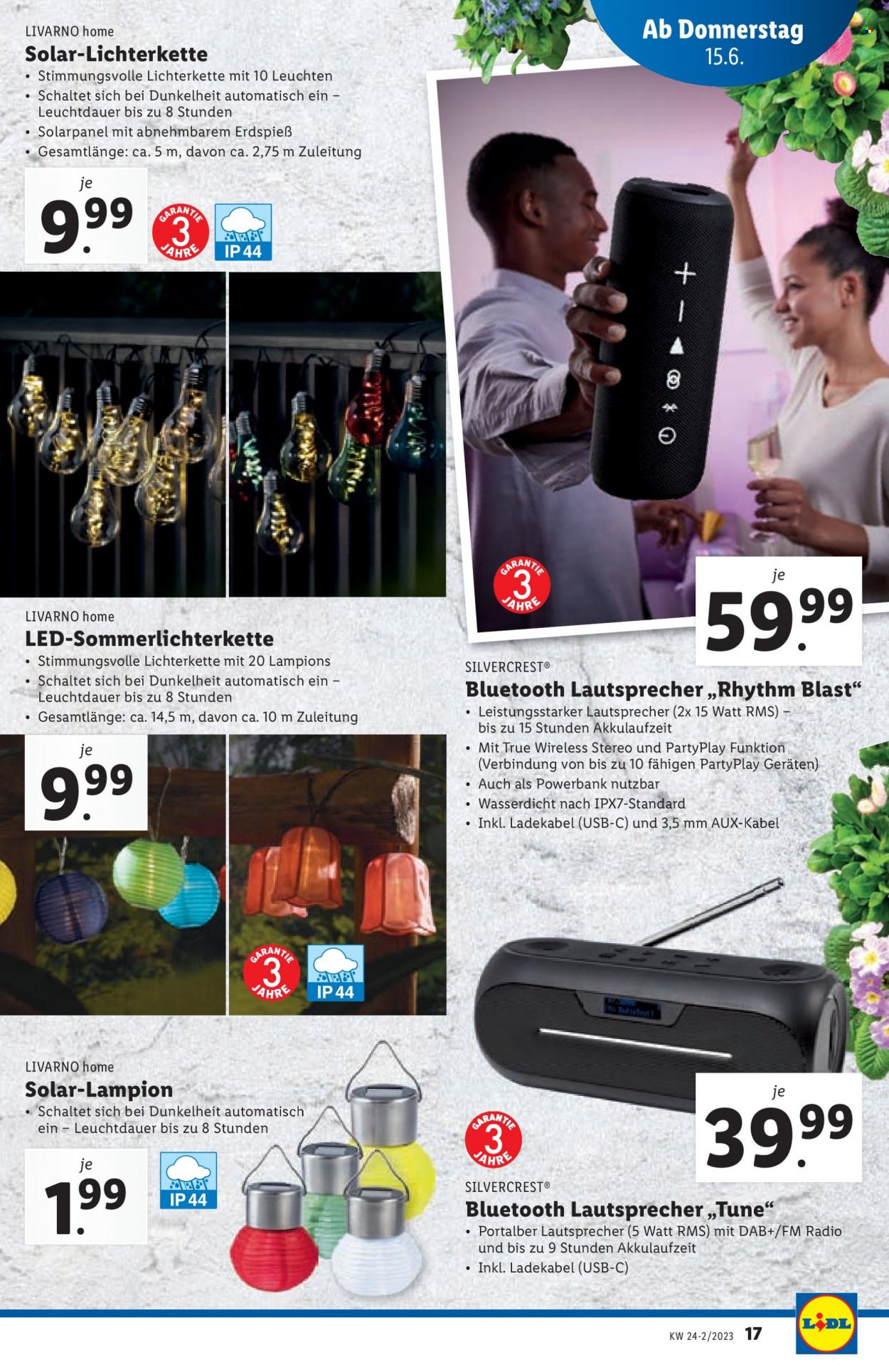 Angebote Lidl - 15.6.2023 - 21.6.2023. Seite 17