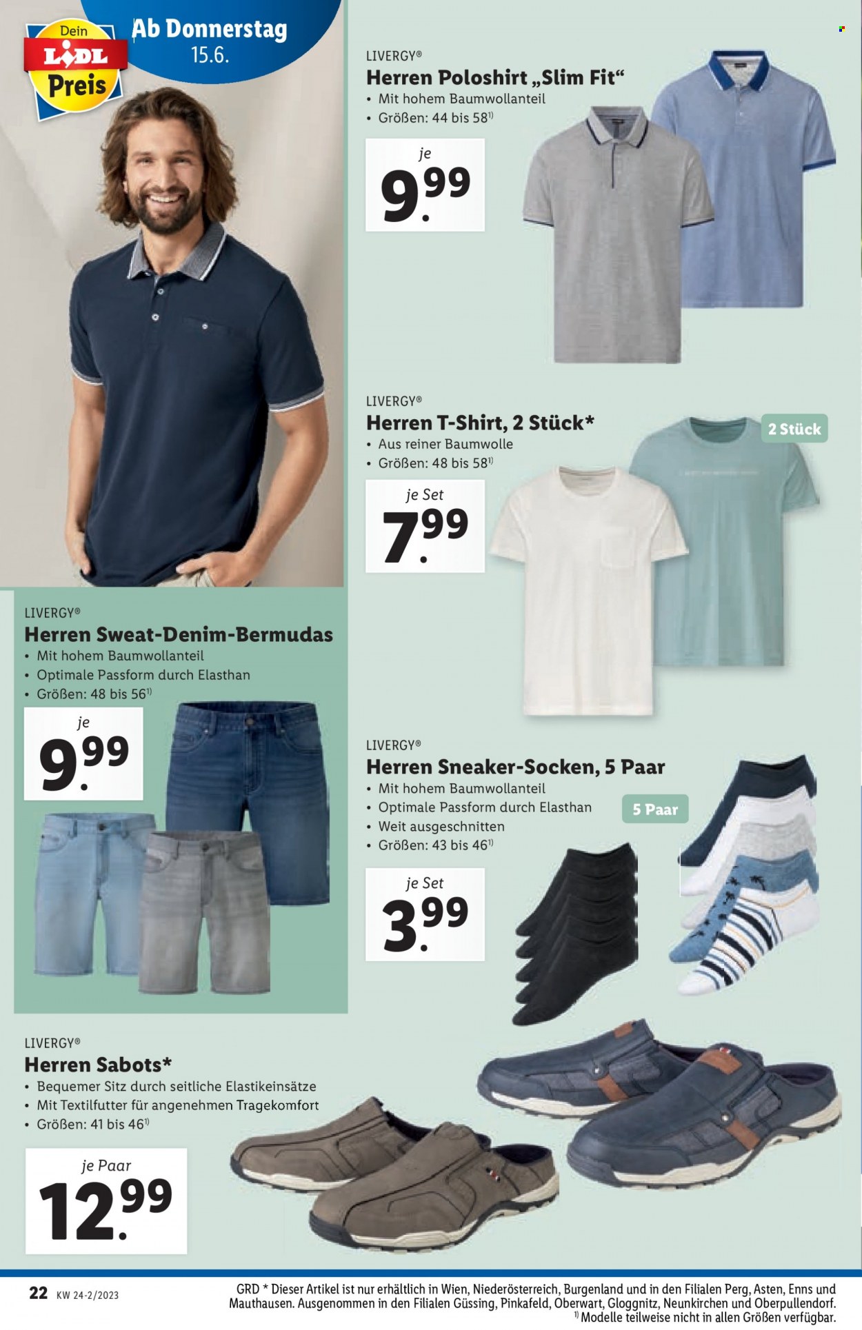 Angebote Lidl - 15.6.2023 - 21.6.2023. Seite 22