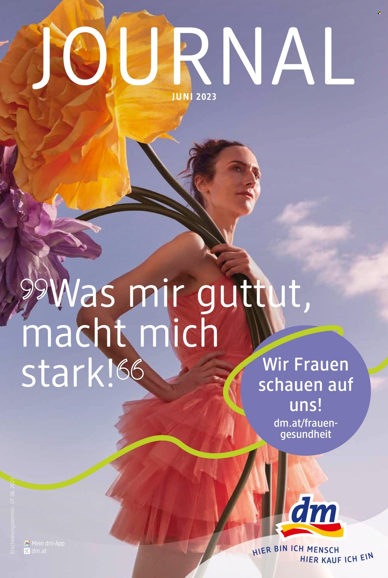 Angebote dm drogerie - 1.6.2023 - 30.6.2023. Seite 1