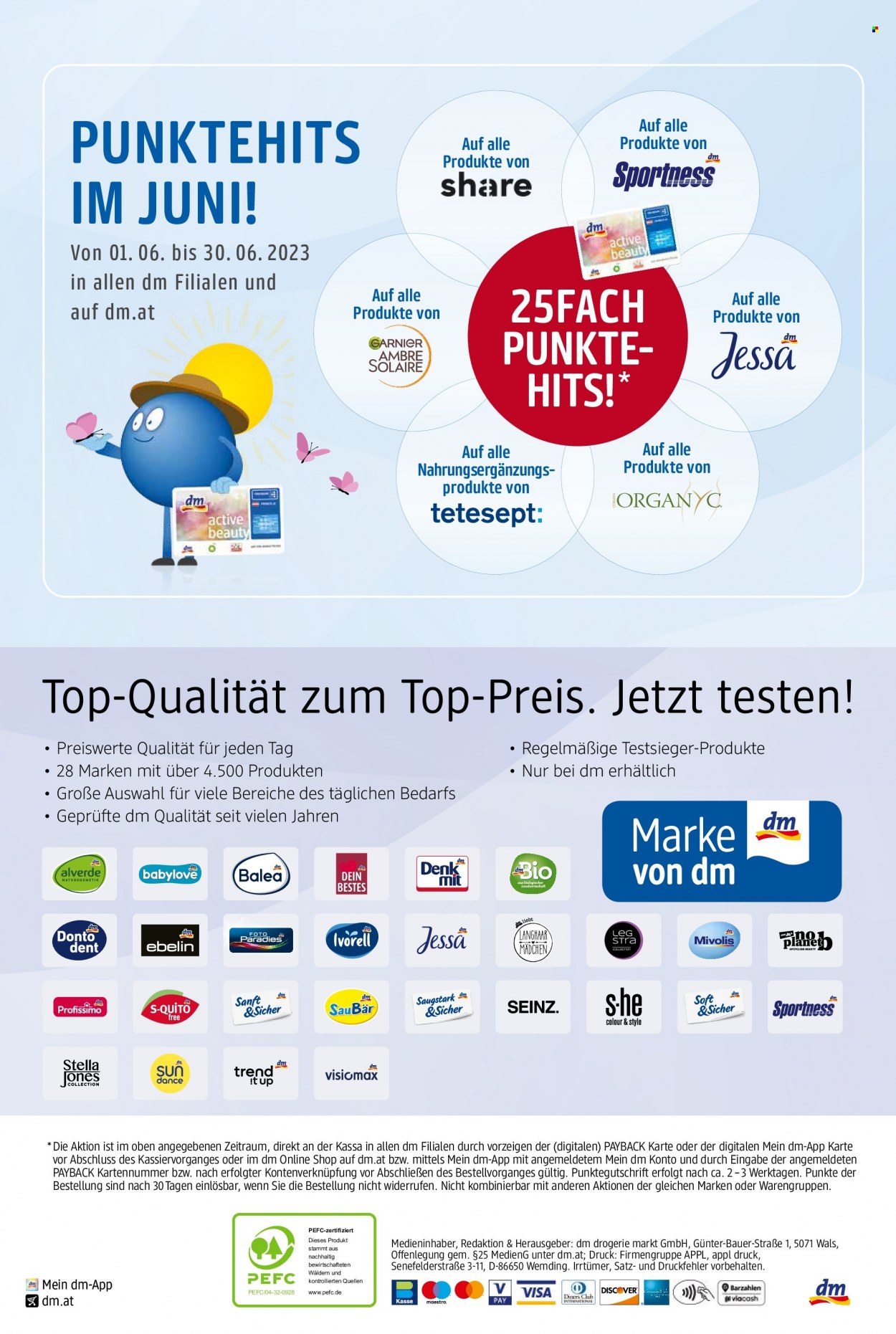 Angebote dm drogerie - 1.6.2023 - 30.6.2023. Seite 13