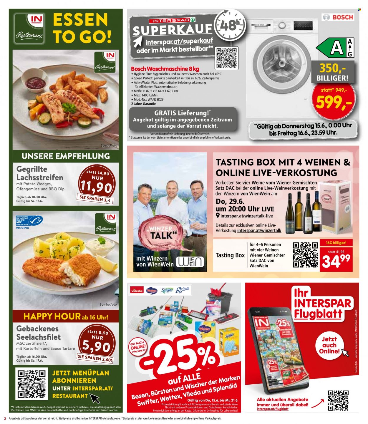 Angebote INTERSPAR - 15.6.2023 - 21.6.2023. Seite 2