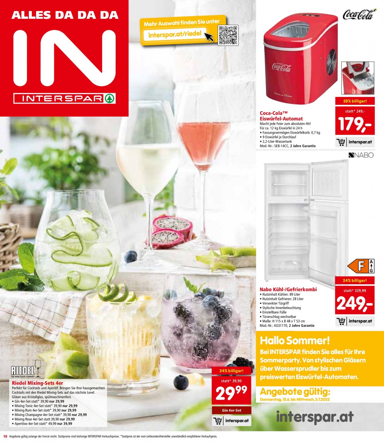 Angebote INTERSPAR - 15.6.2023 - 21.6.2023. Seite 10