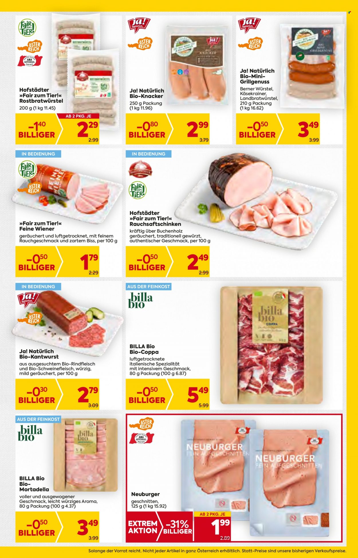 Angebote Billa - 15.6.2023 - 21.6.2023. Seite 7