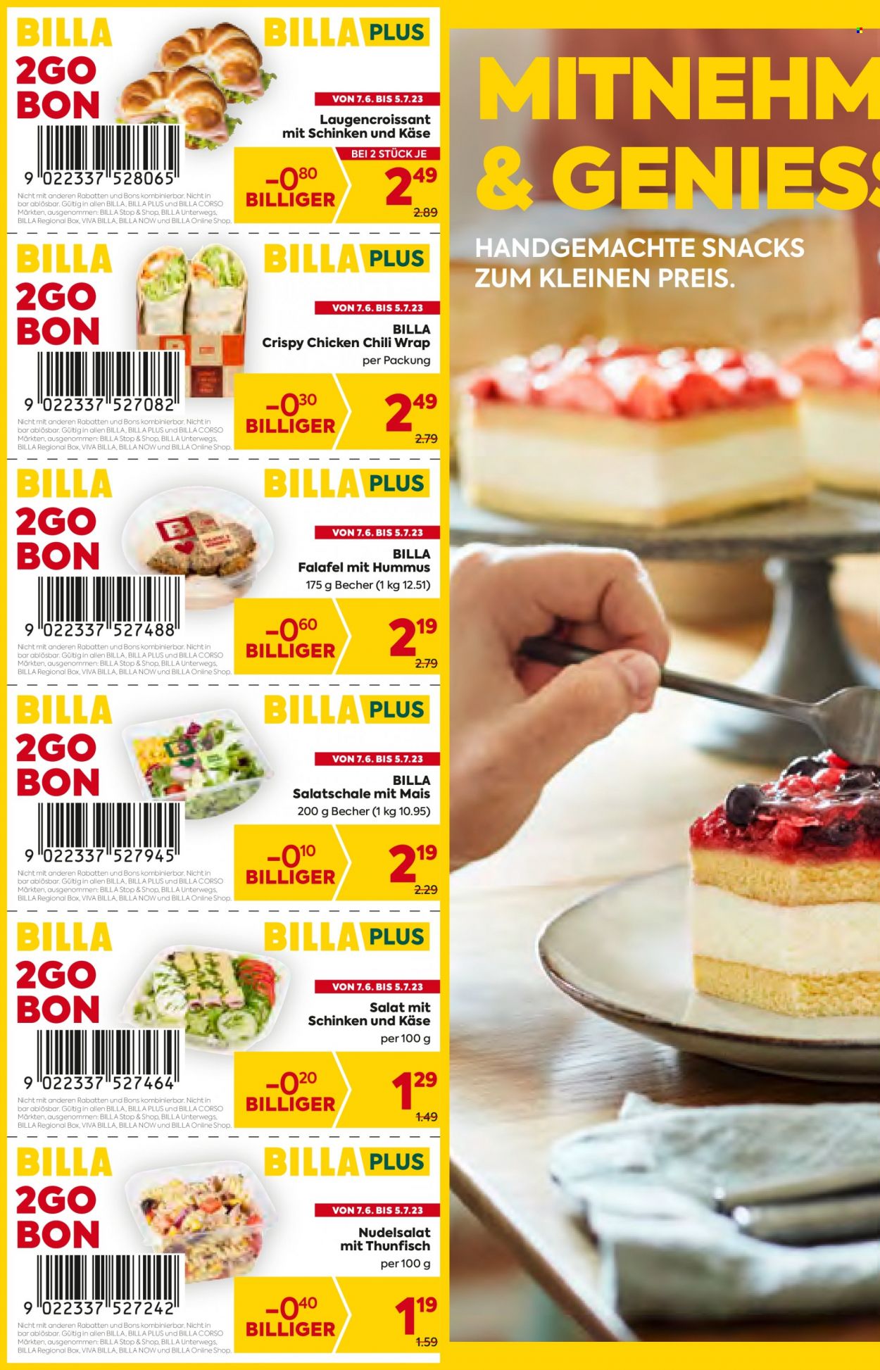 Angebote Billa - 15.6.2023 - 21.6.2023. Seite 10