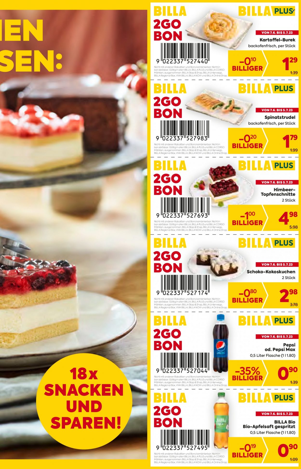 Angebote Billa - 15.6.2023 - 21.6.2023. Seite 11