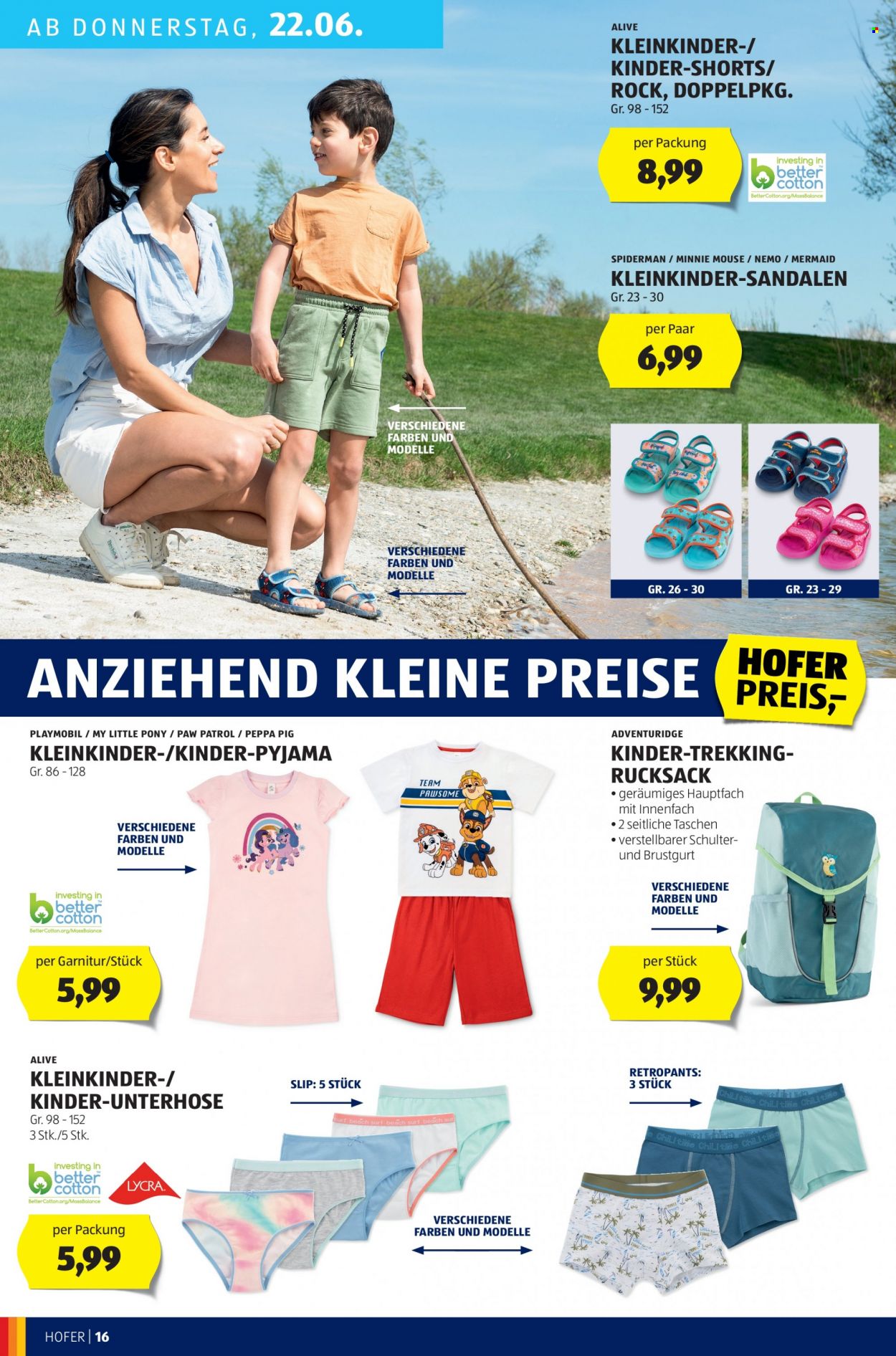 Angebote Hofer - 16.6.2023 - 22.6.2023. Seite 18
