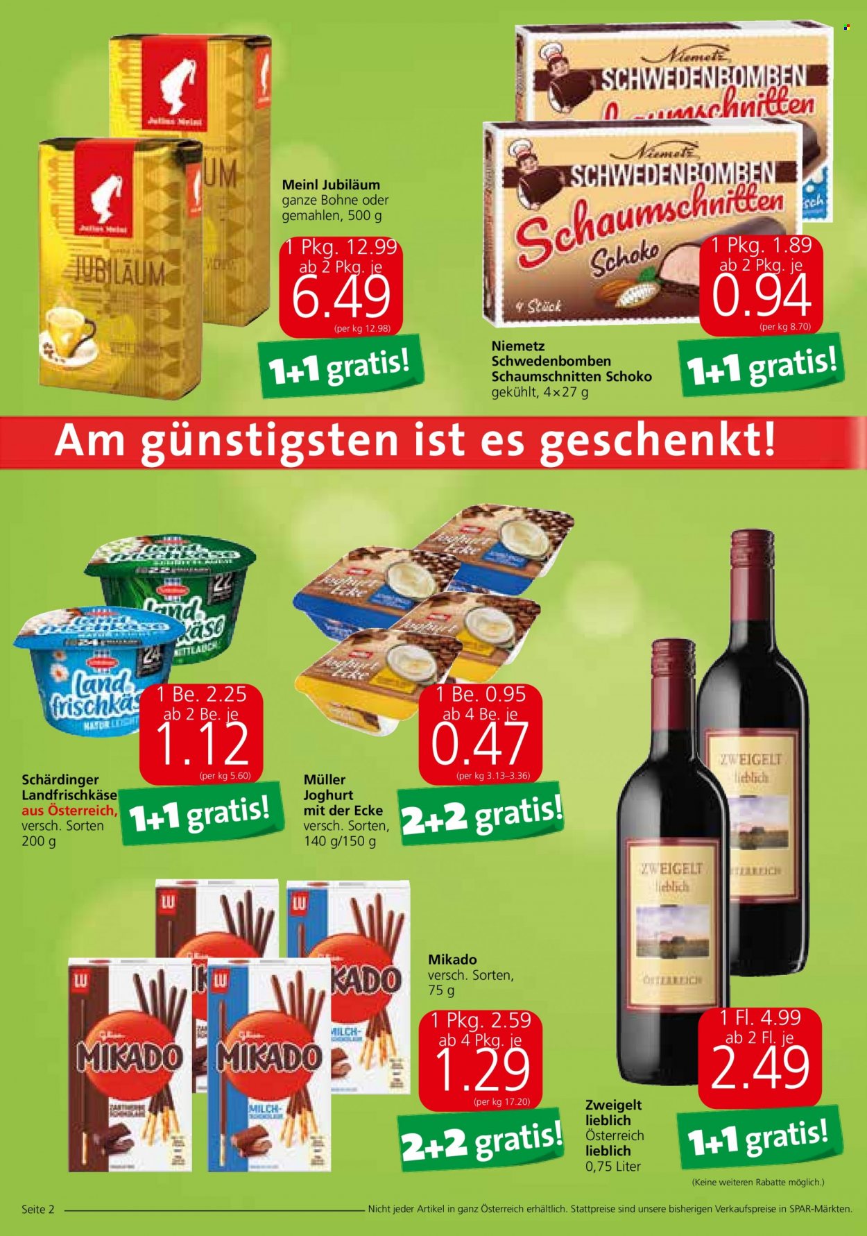 Angebote INTERSPAR - 15.6.2023 - 21.6.2023. Seite 2