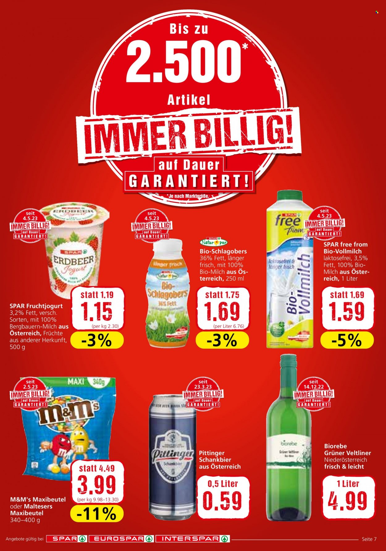 Angebote INTERSPAR - 15.6.2023 - 21.6.2023. Seite 7