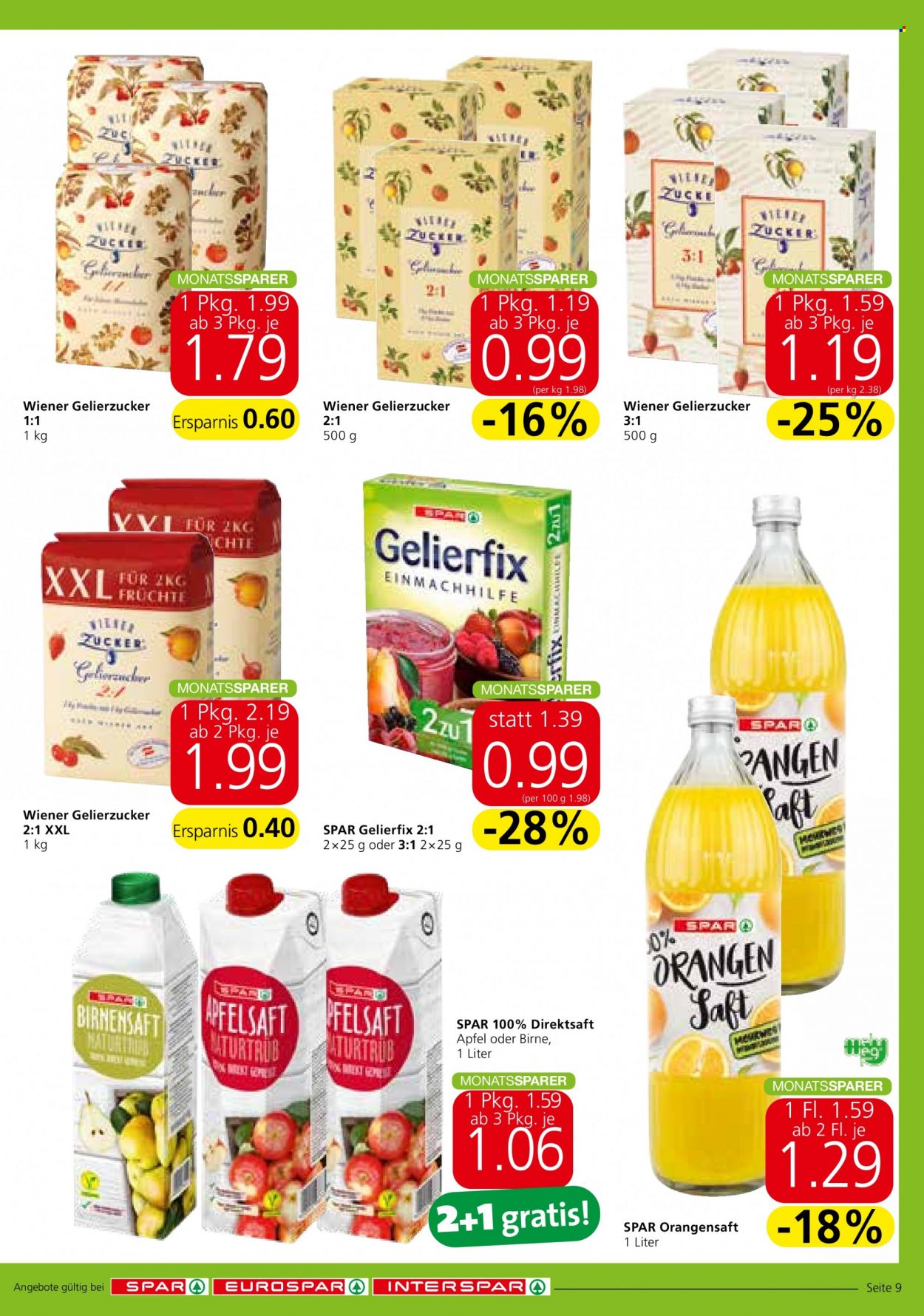 Angebote INTERSPAR - 15.6.2023 - 21.6.2023. Seite 9