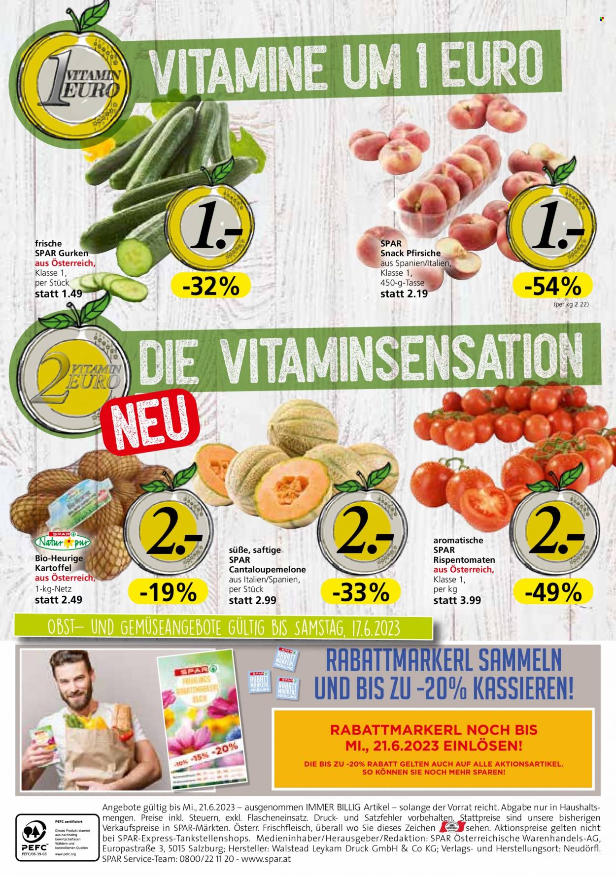 Angebote INTERSPAR - 15.6.2023 - 21.6.2023. Seite 16