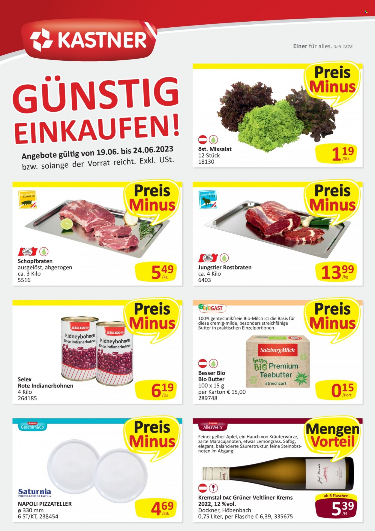 Angebote KASTNER - 19.6.2023 - 24.6.2023. Seite 1