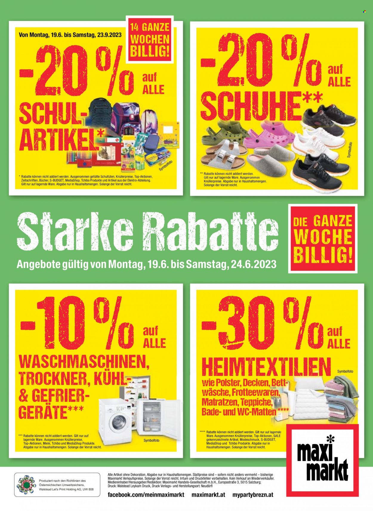Angebote Maximarkt - 19.6.2023 - 24.6.2023. Seite 28