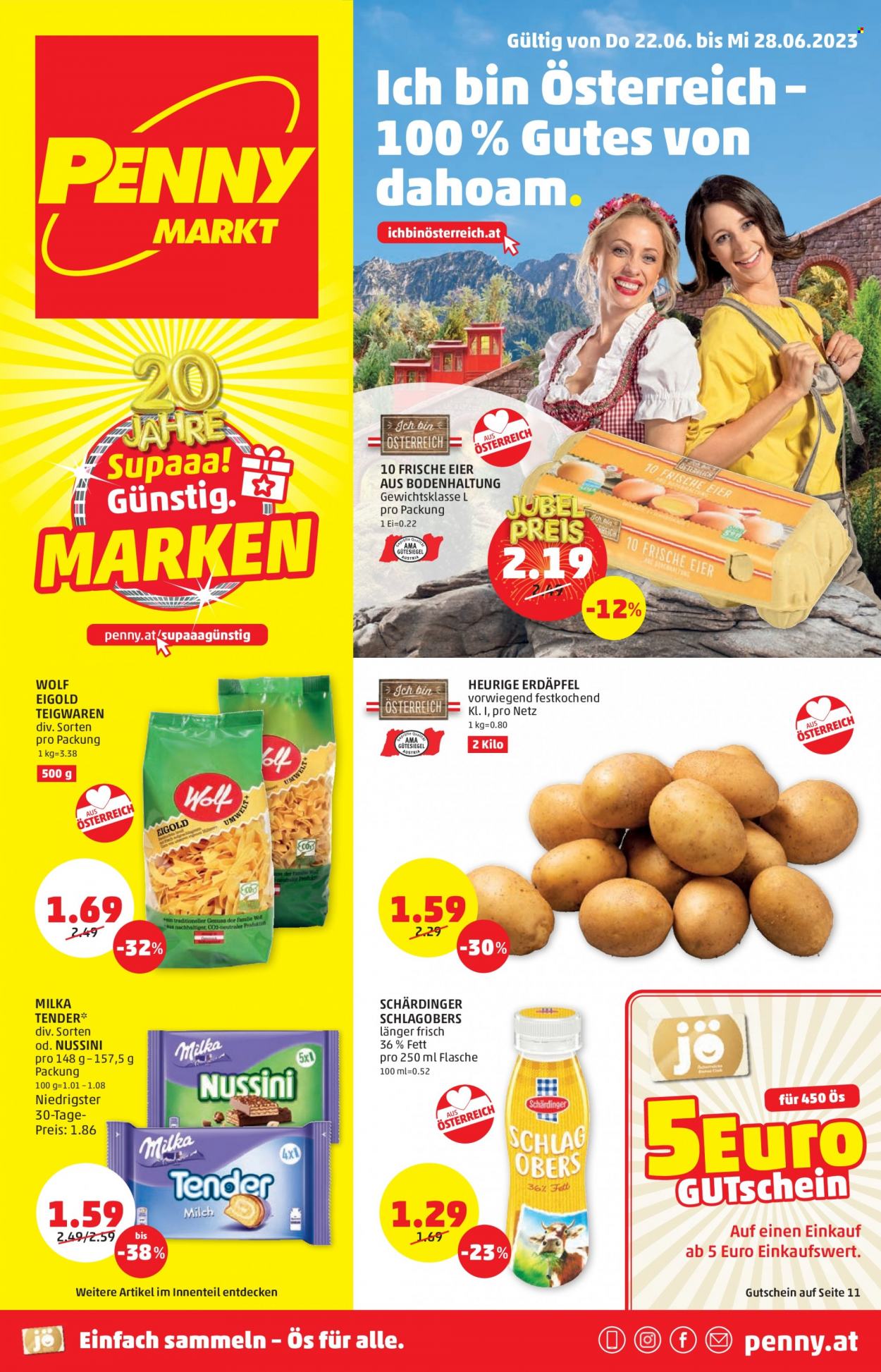 Angebote Penny - 22.6.2023 - 28.6.2023. Seite 1