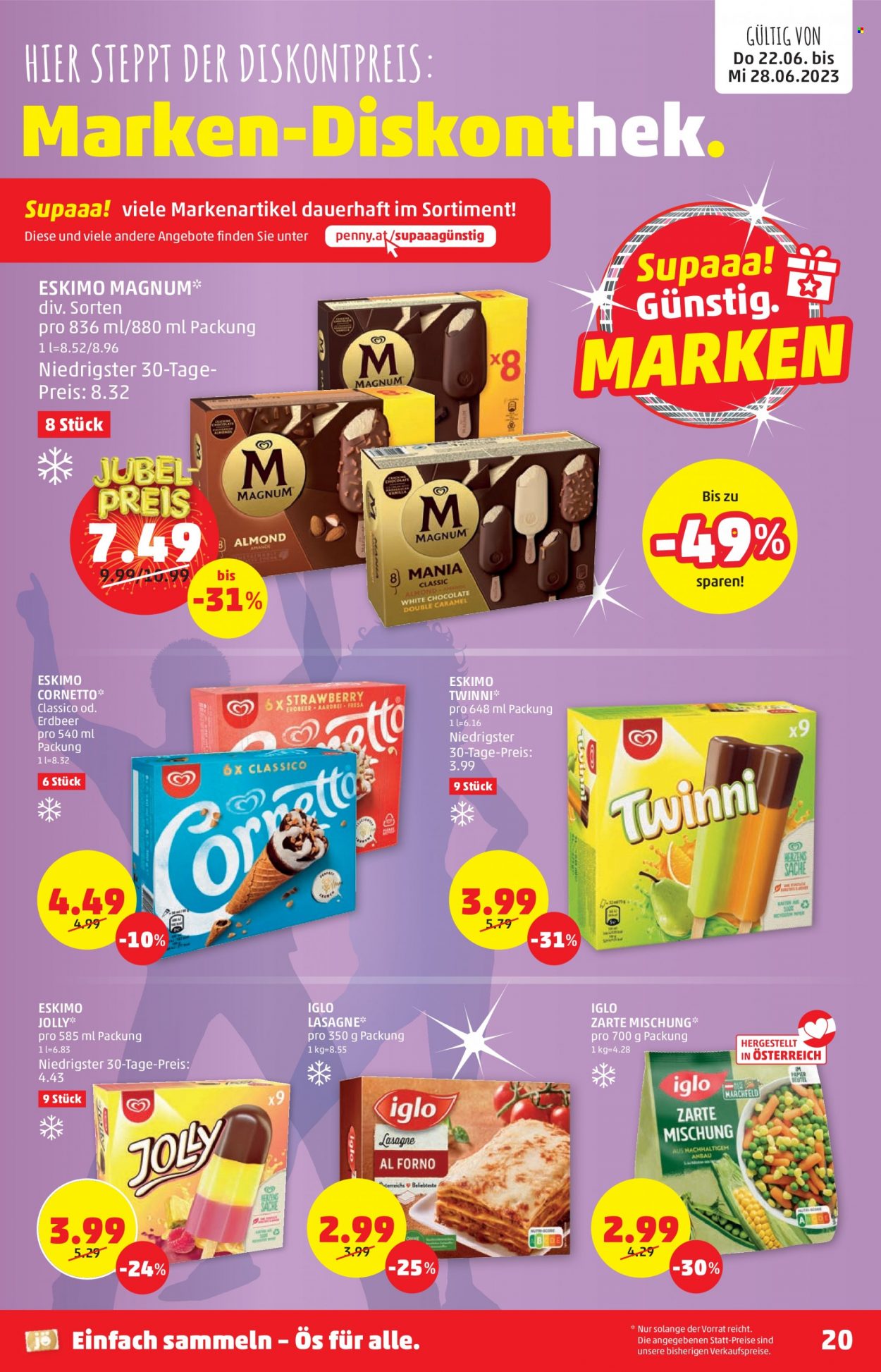 Angebote Penny - 22.6.2023 - 28.6.2023. Seite 20