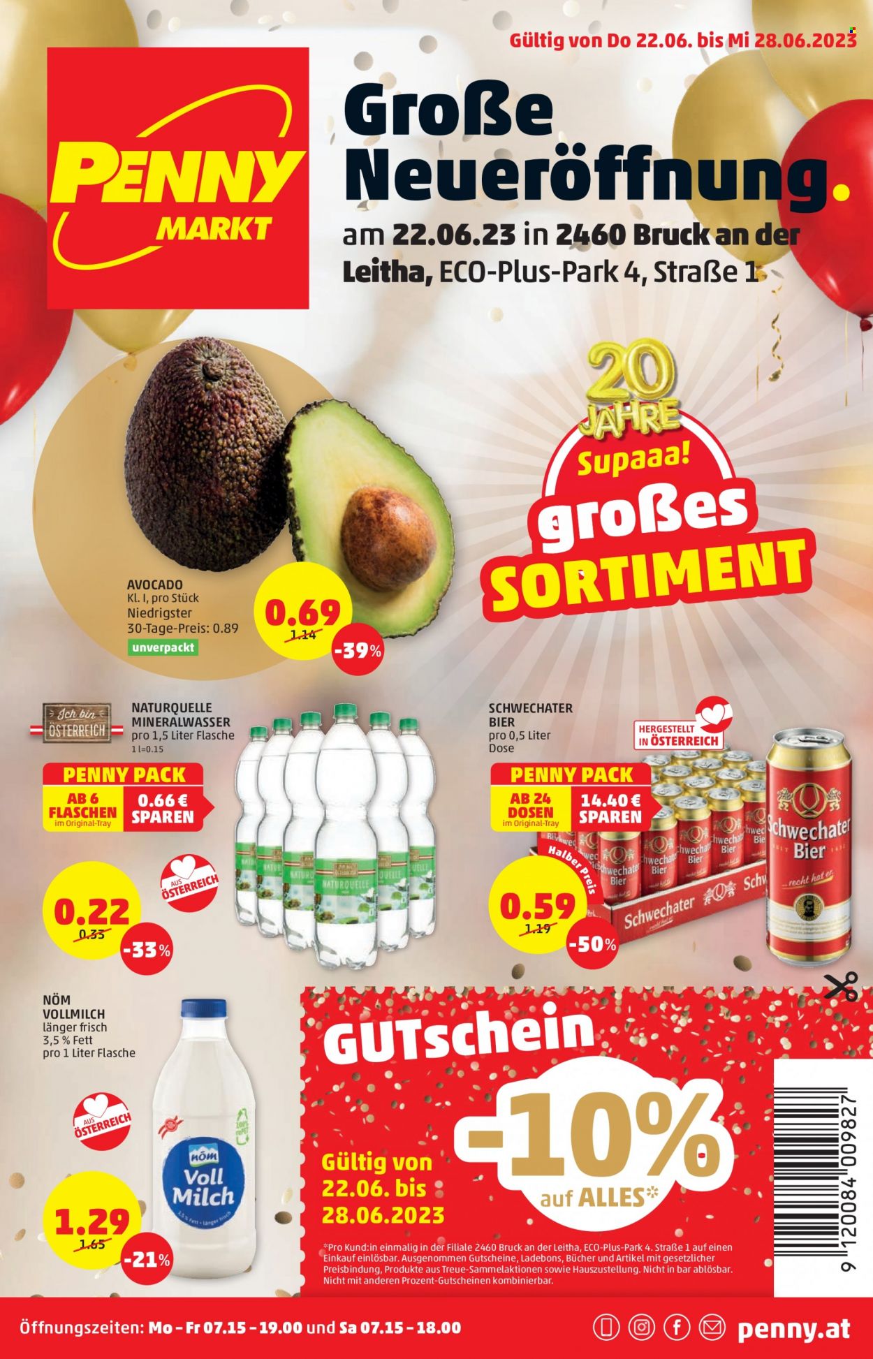 Angebote Penny - 22.6.2023 - 28.6.2023. Seite 1