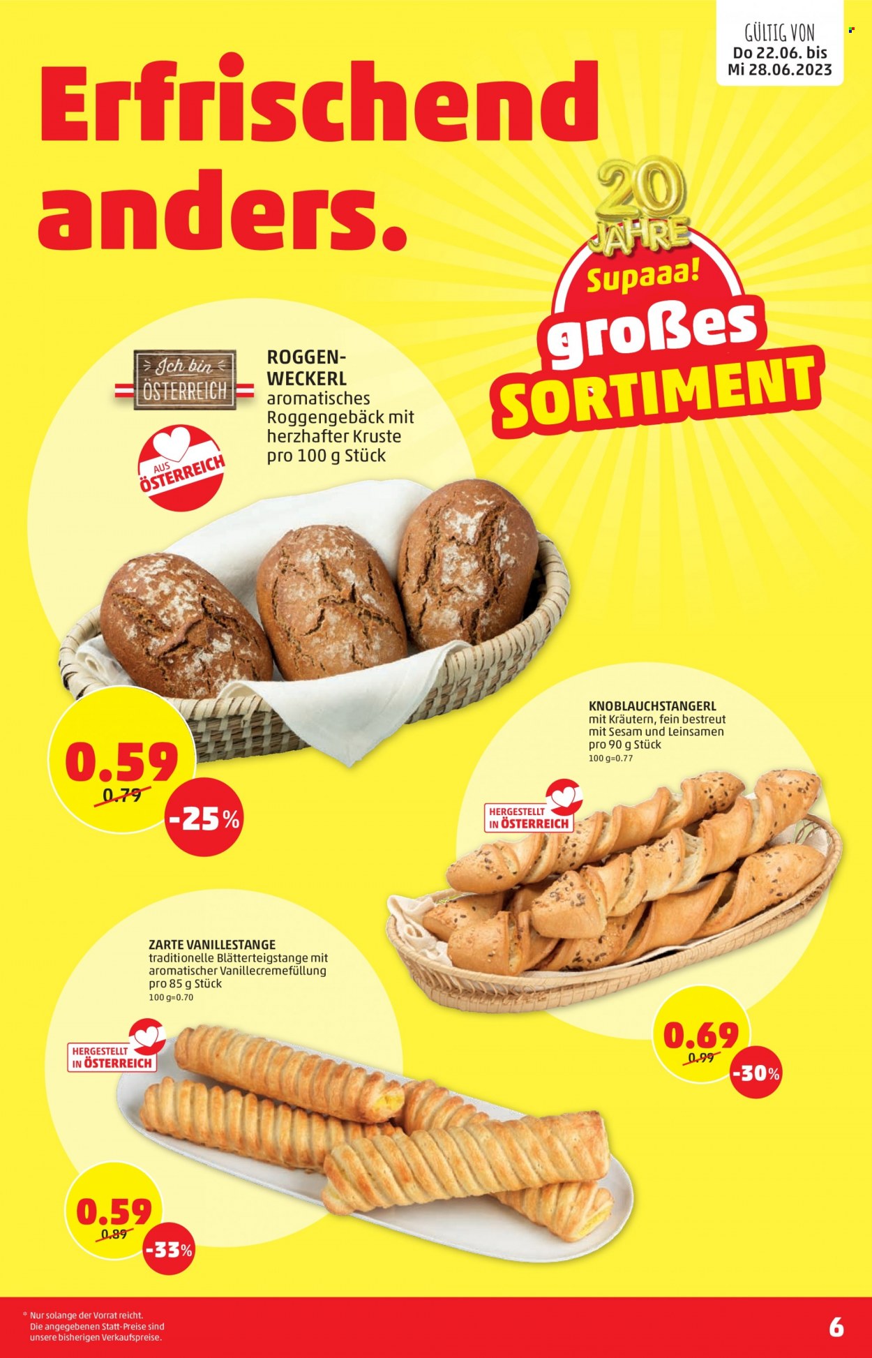 Angebote Penny - 22.6.2023 - 28.6.2023. Seite 6