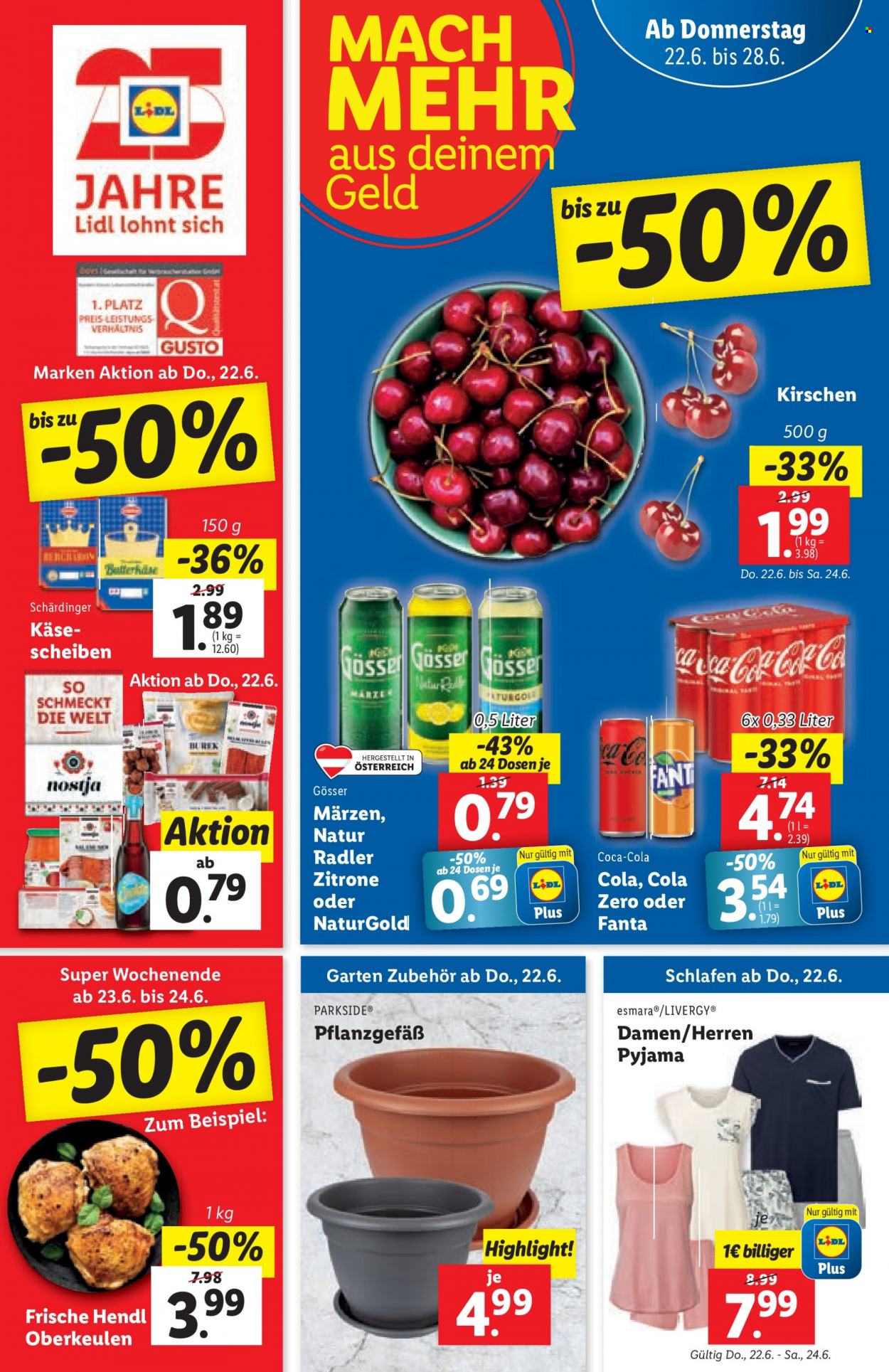 Angebote Lidl - 22.6.2023 - 28.6.2023. Seite 1