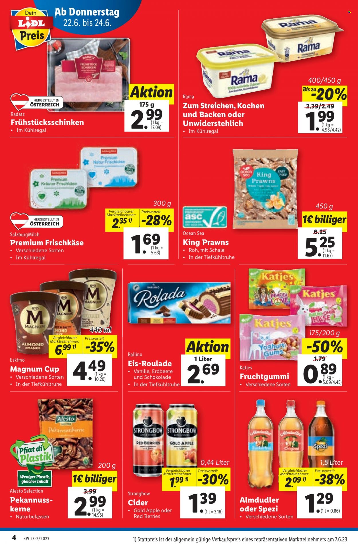 Angebote Lidl - 22.6.2023 - 28.6.2023. Seite 4