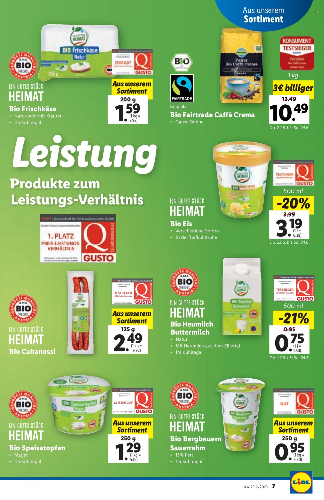 Angebote Lidl - 22.6.2023 - 28.6.2023. Seite 7