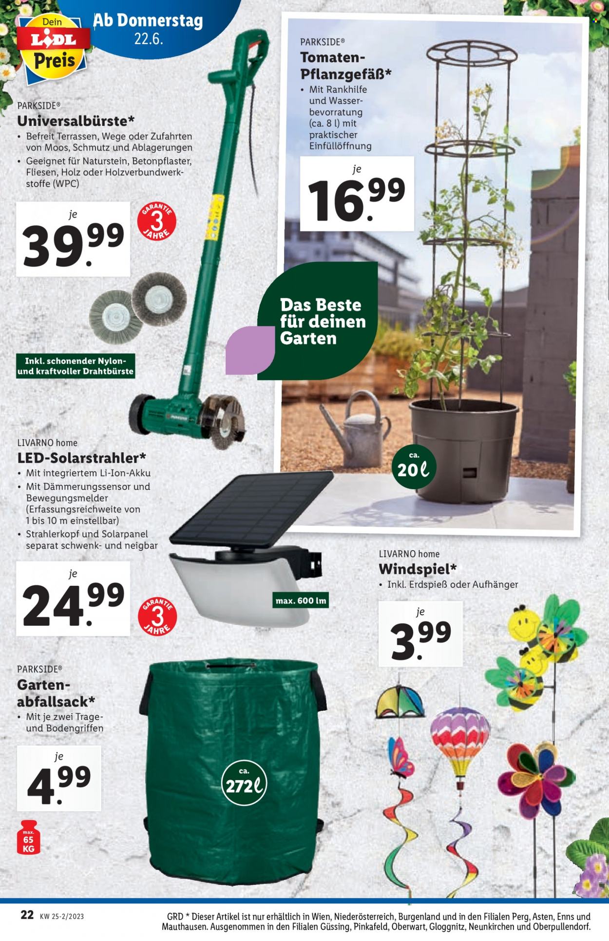 Angebote Lidl - 22.6.2023 - 28.6.2023. Seite 22