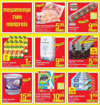 Angebote Maximarkt.