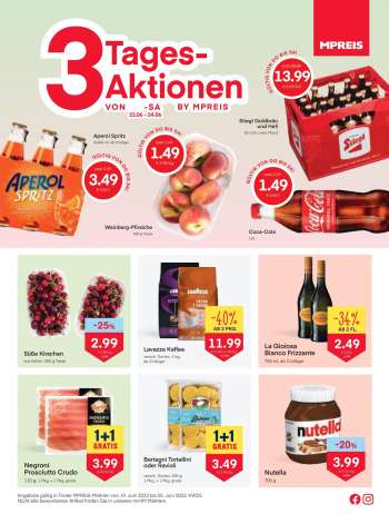 Angebote MPREIS - 19.6.2023 - 25.6.2023.