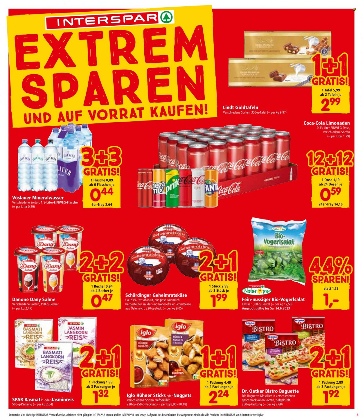 Angebote INTERSPAR - 22.6.2023 - 5.7.2023. Seite 3