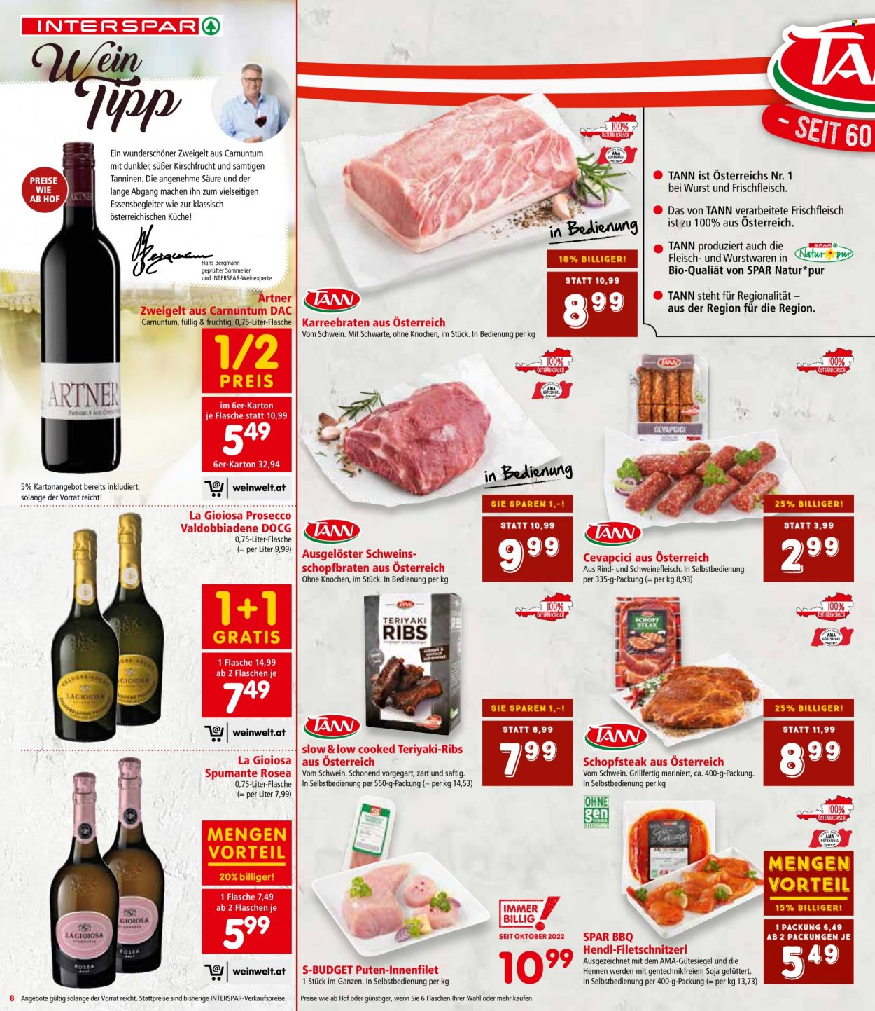 Angebote INTERSPAR - 22.6.2023 - 5.7.2023. Seite 8